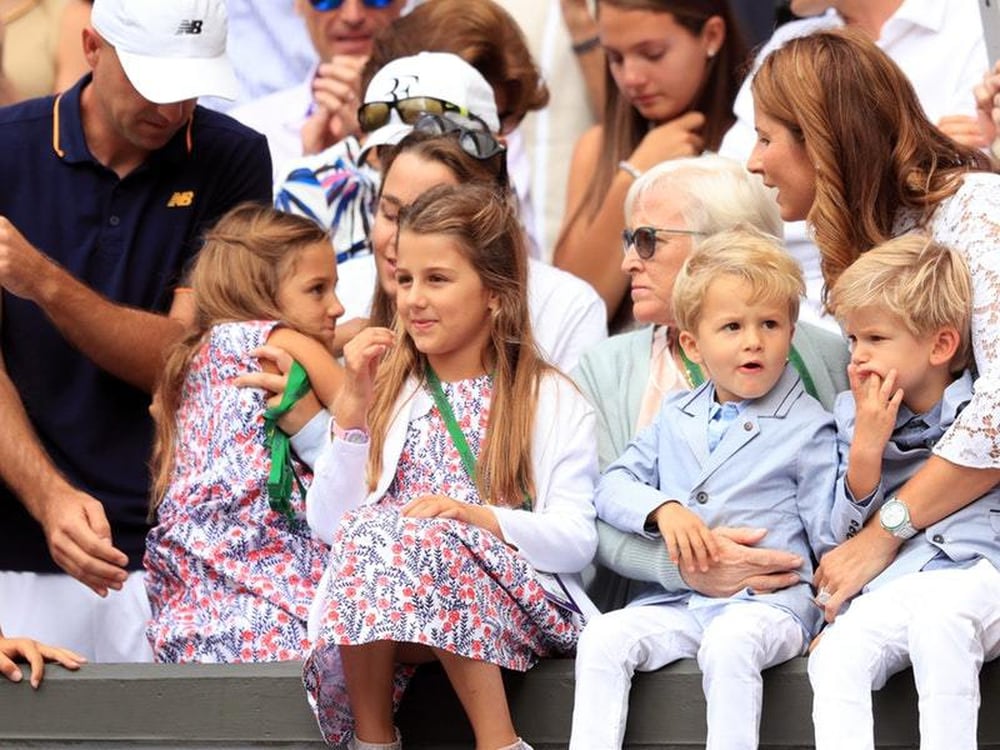 Federer Wife Kids Roger Federer's Kids Are So Cute See Family