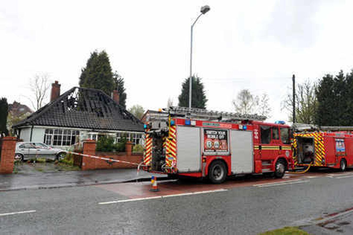 Bungalow Destroyed By Fire From Stove | Express & Star