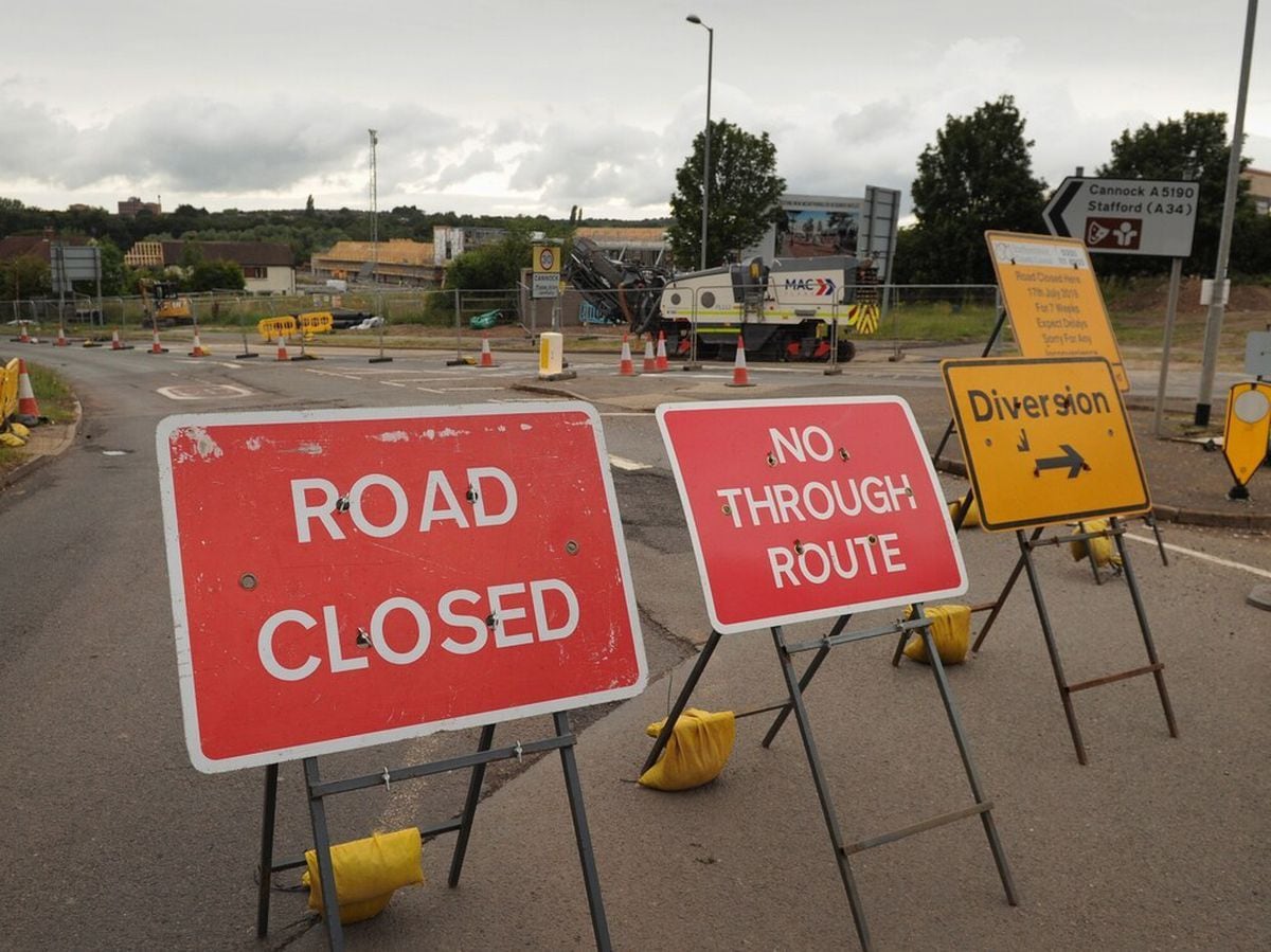 Three Days Of Respite Before Next Phase Of Roadworks Begin In Cannock 