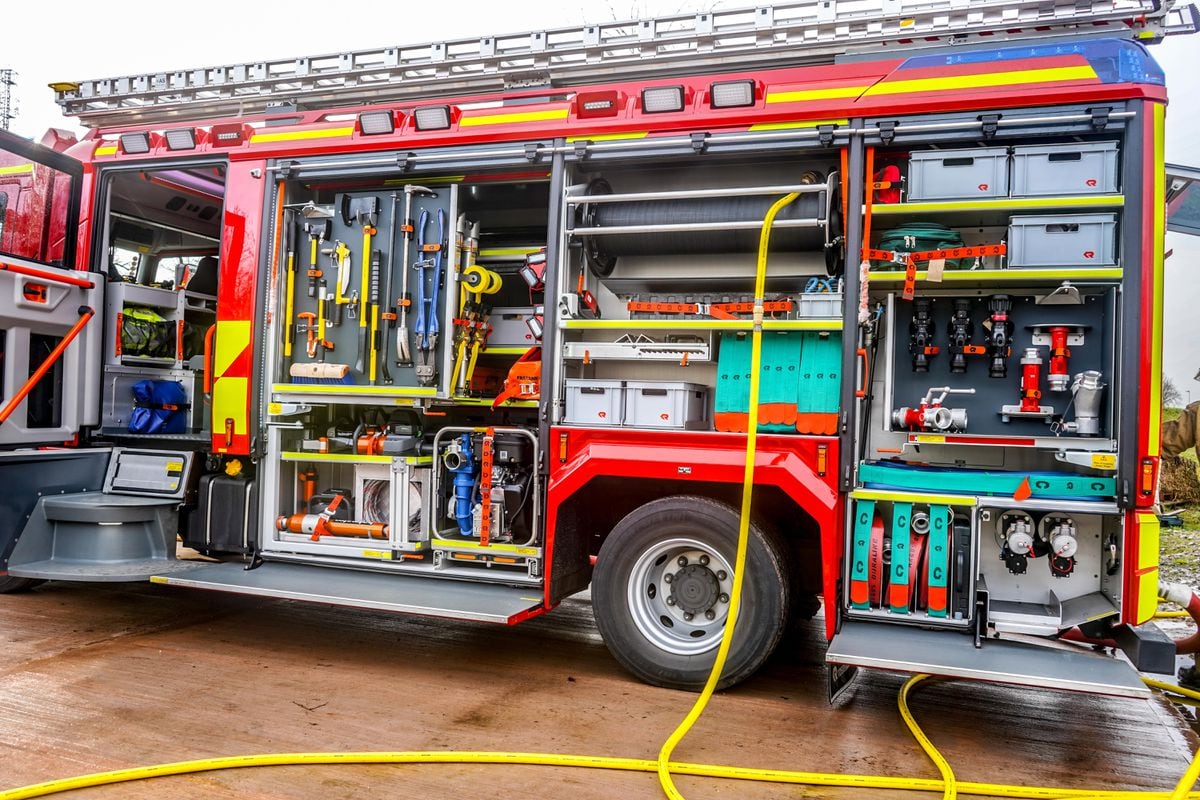 First of Staffordshire fire service's new engines hit the streets ...