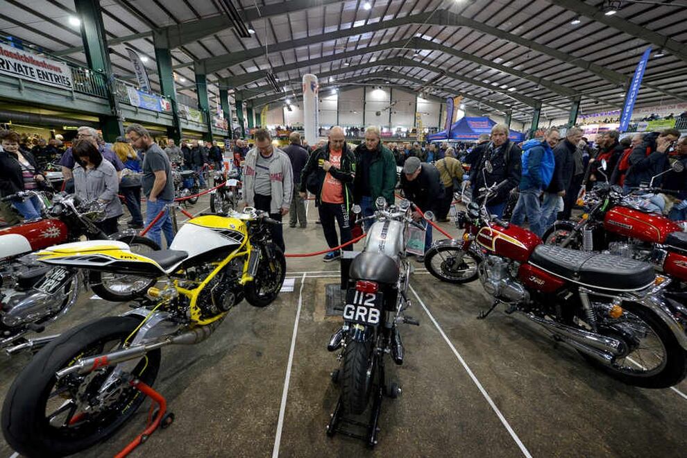 Thousands of fans attend Stafford motorcycle show with video and