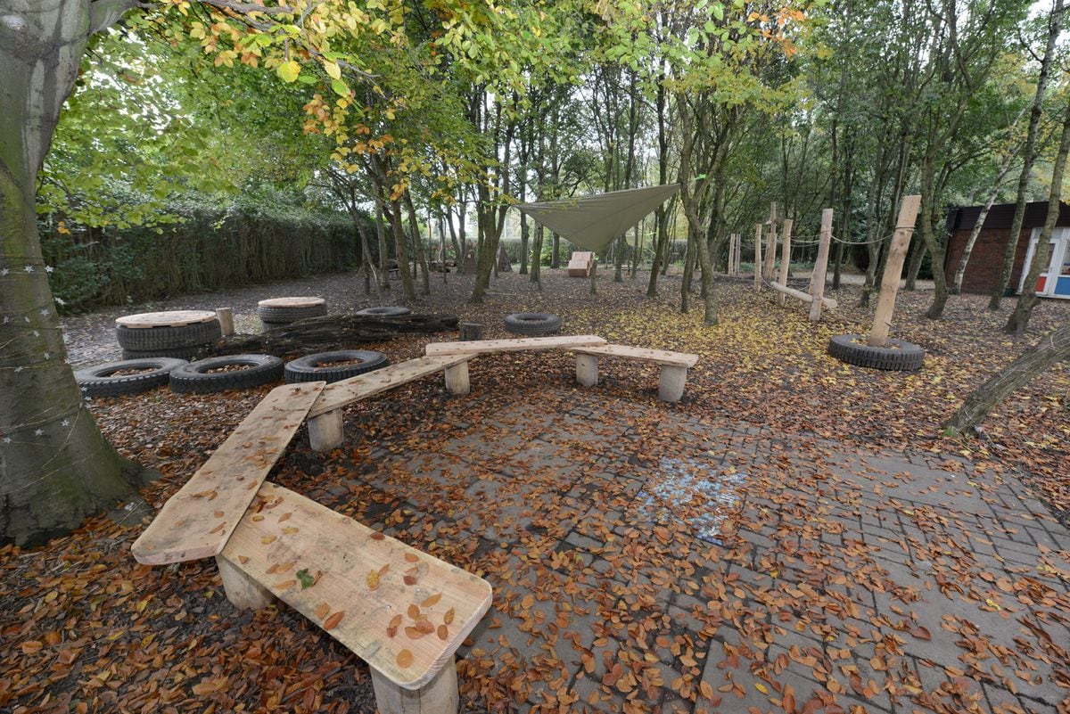 Donation helps school revamp woodland playground after vandalism ...