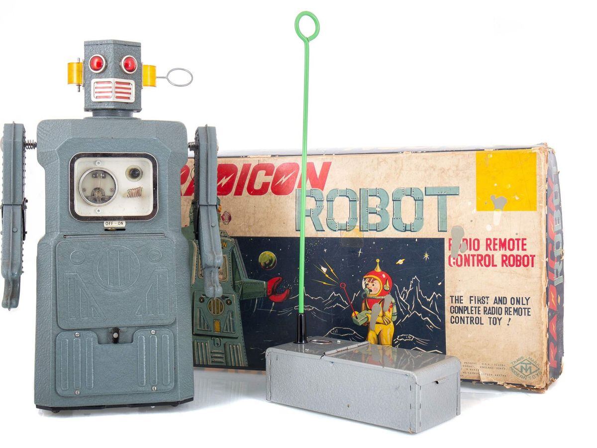 Owner of rare toy robot delighted to discover it could fetch