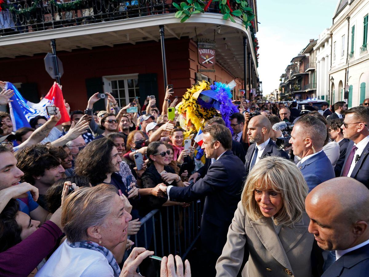 macron to visit new orleans