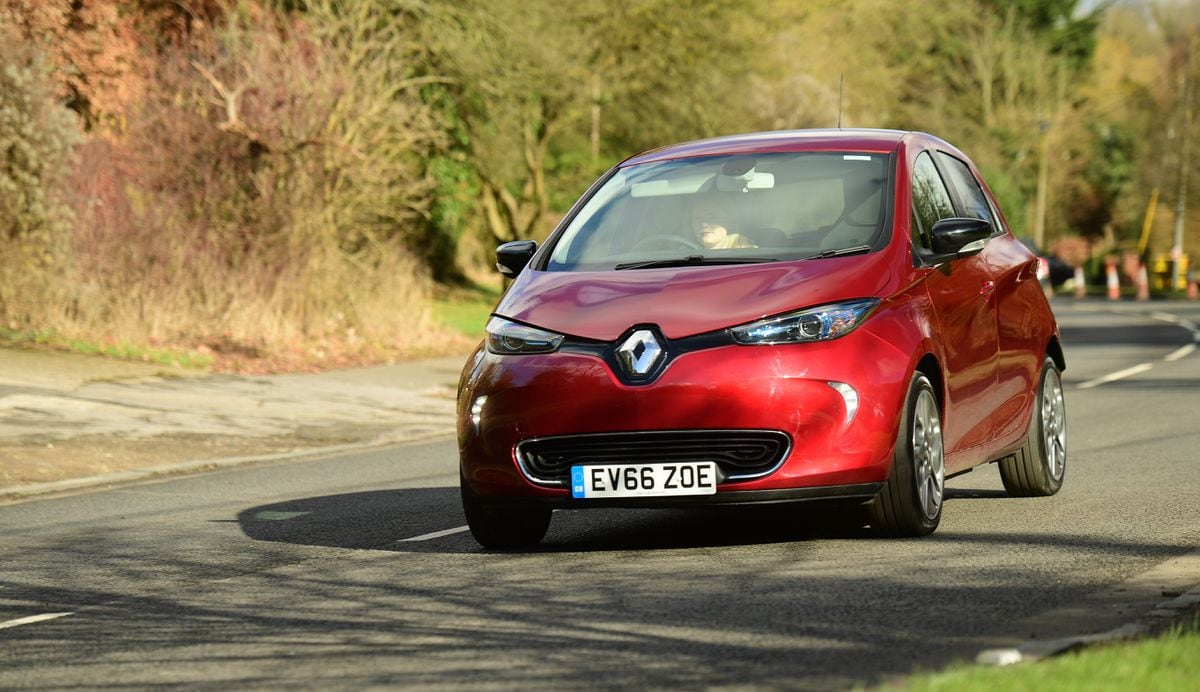 Renault zoe store dynamique range