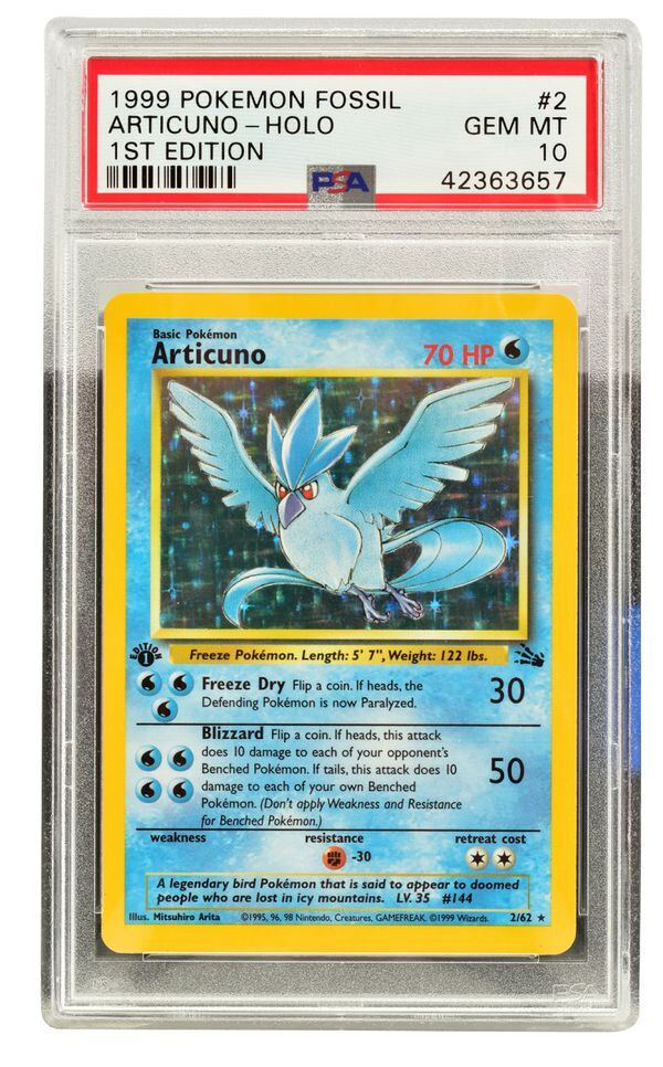 Pokémon trading cards up for auction in Lichfield