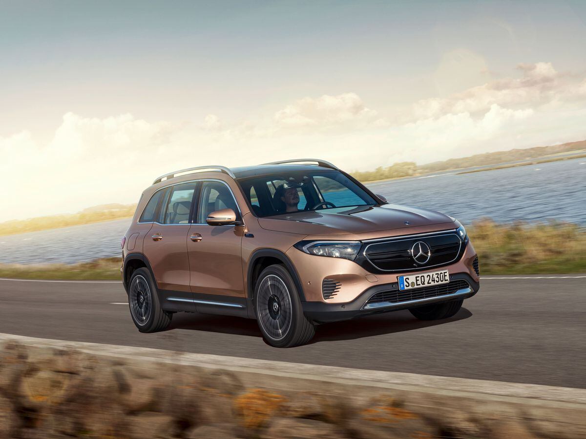 MercedesBenz reveals electric sevenseater called EQB Express & Star