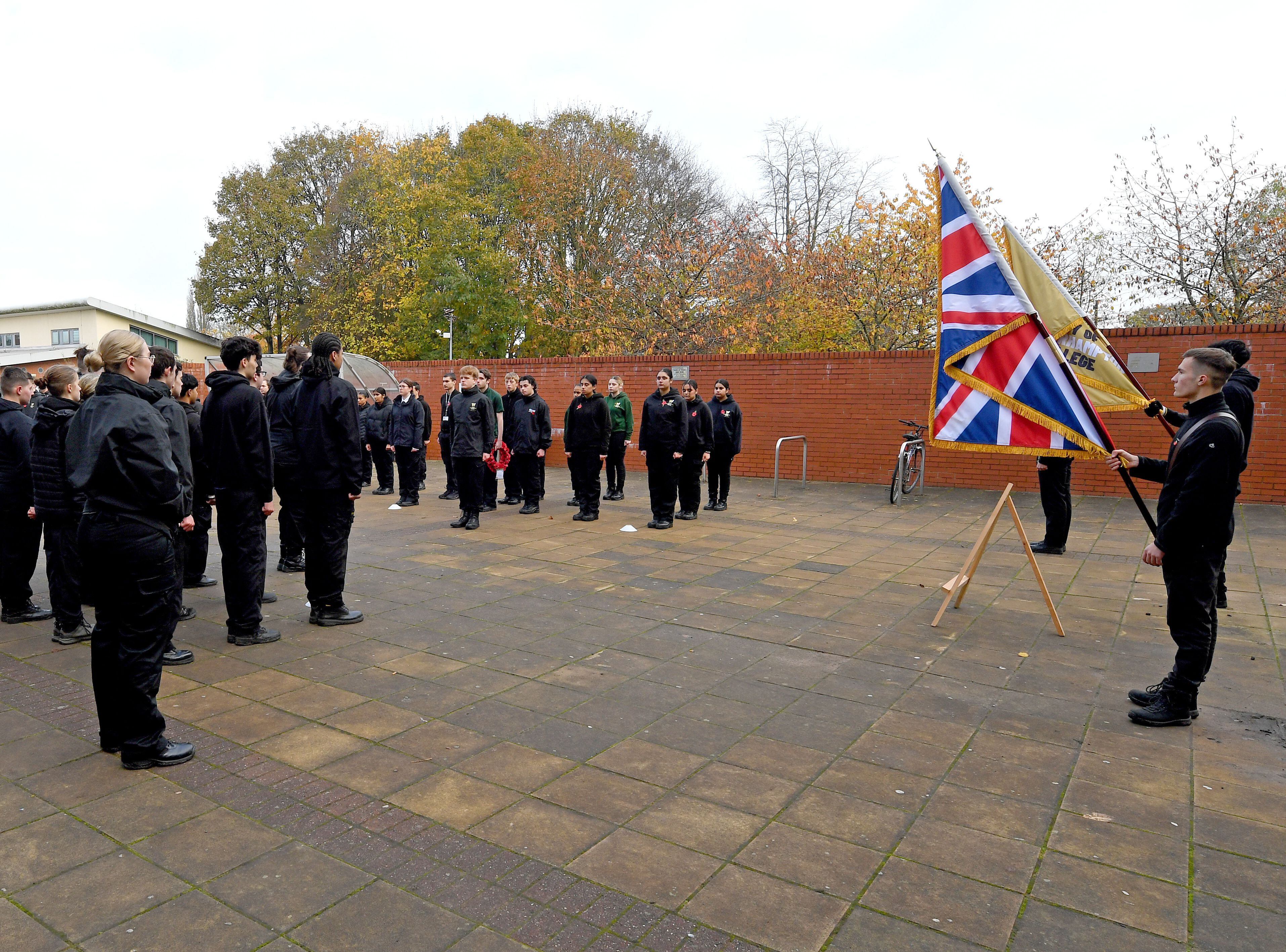 Black Country schools and colleges pay their respects to the fallen at services and parades ahead of Remembrance Day