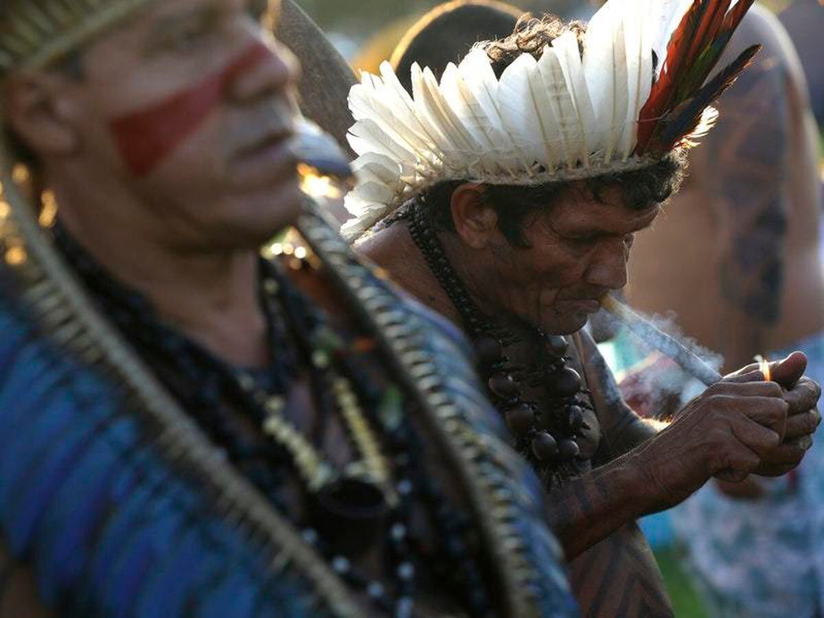 Indigenous Brazilians Pitch Tents Near Congress In Annual Protest Express And Star