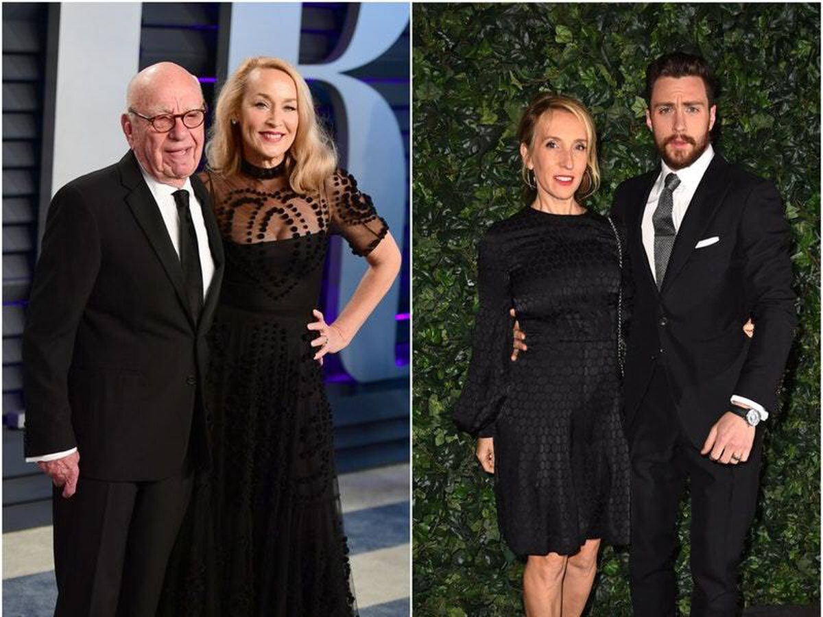 Mind the (age) gap! Celebrity couples with years between them | Express ...