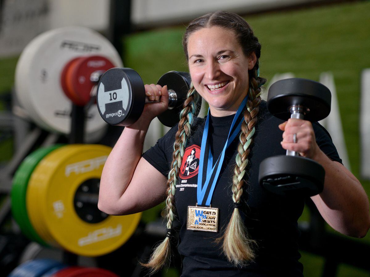 The Welsh IT sales worker who's the strongest woman in the world