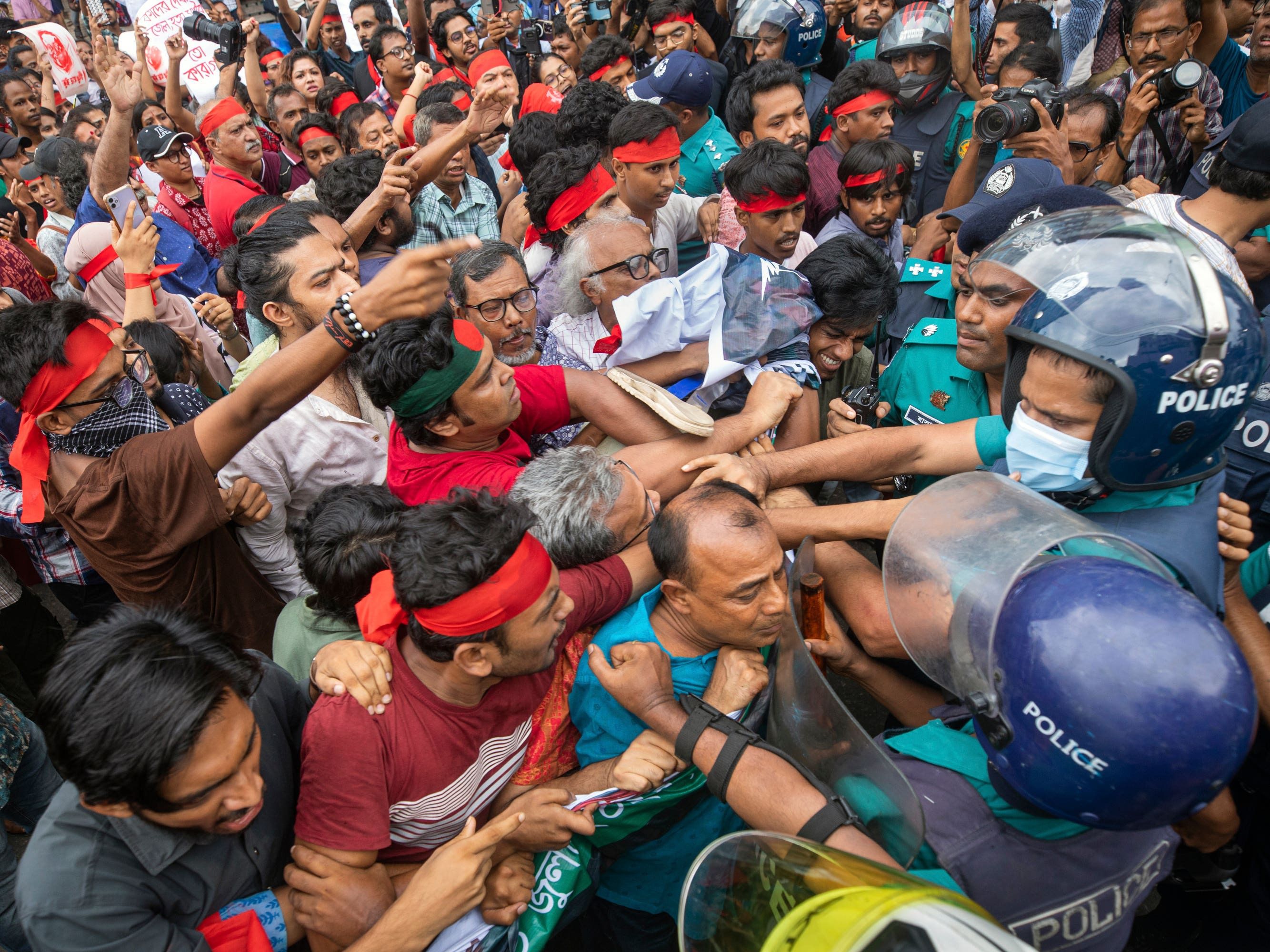 Bangladesh bans Jamaat-e-Islami party following violent protests