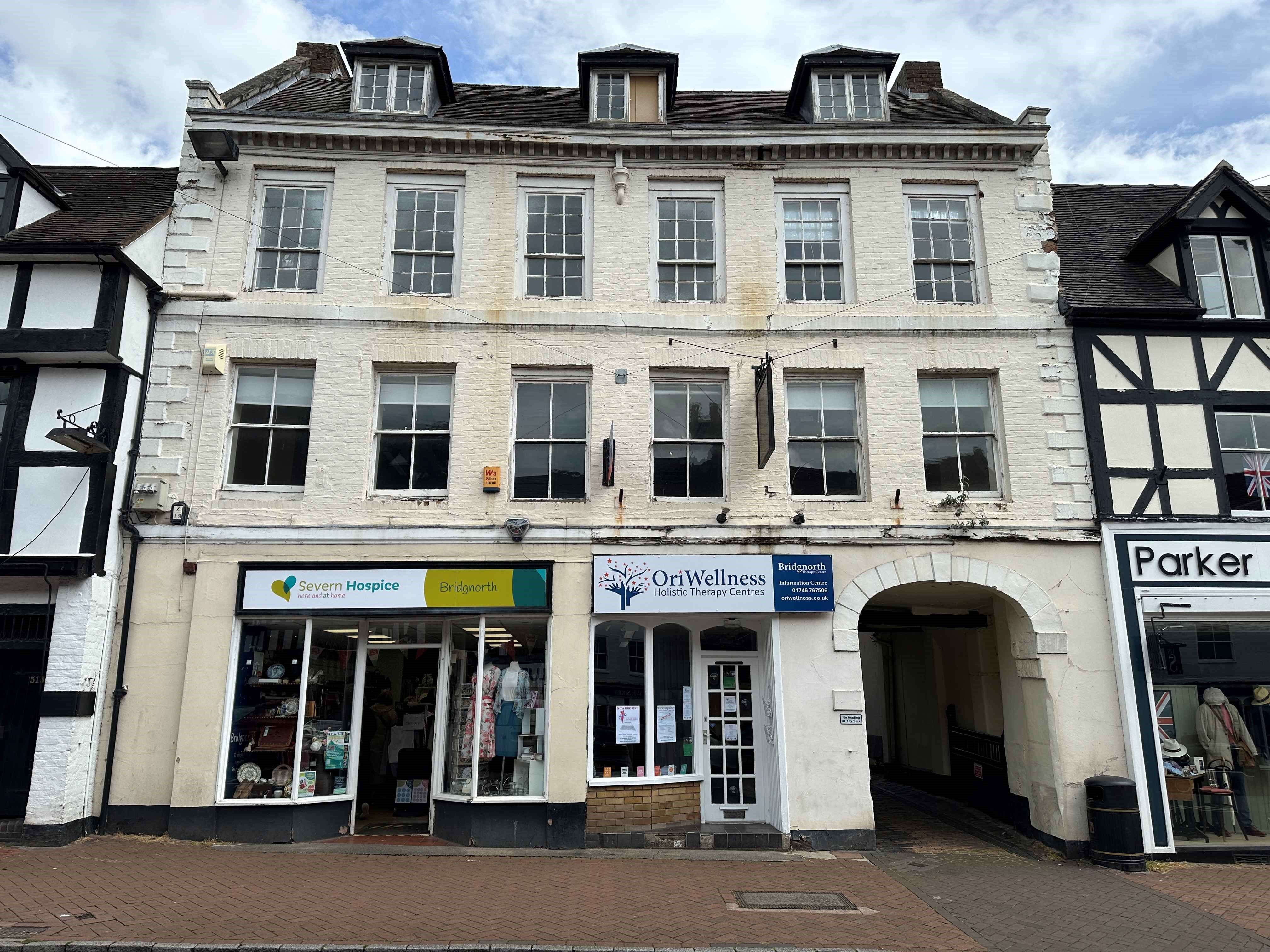 Inside 18th century town centre property being sold at auction for £180k
