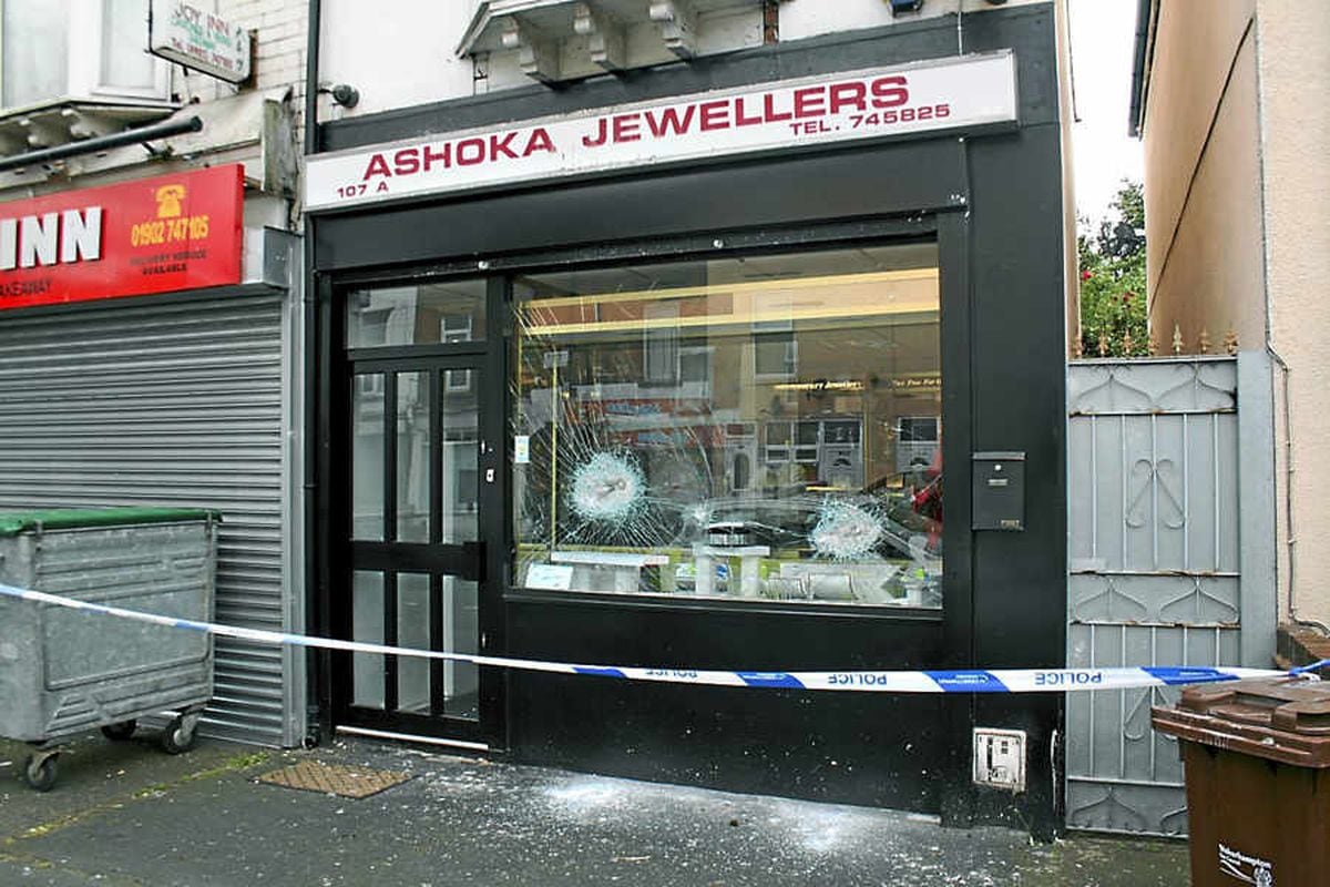 Masked Raiders Target Wolverhampton Jewellers Armed With Lump Hammers