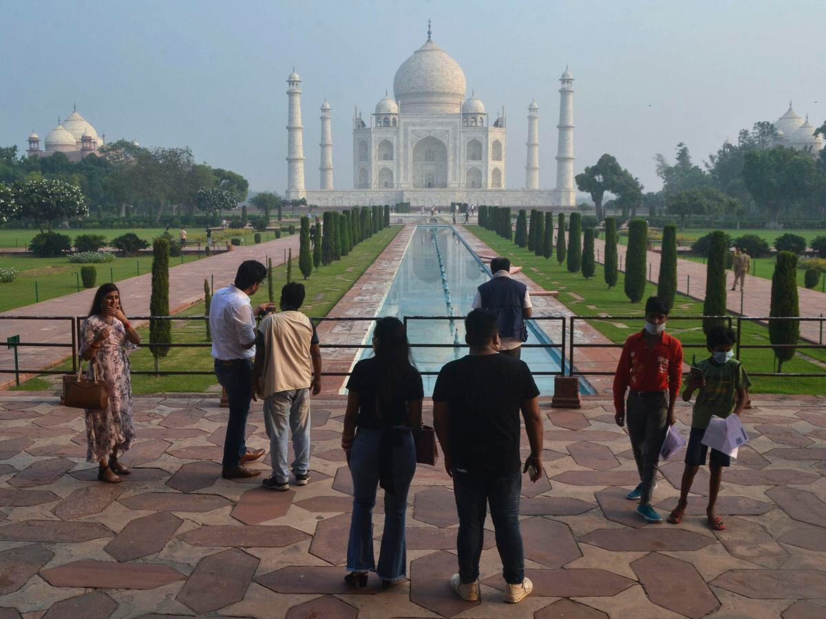 taj mahal visit covid