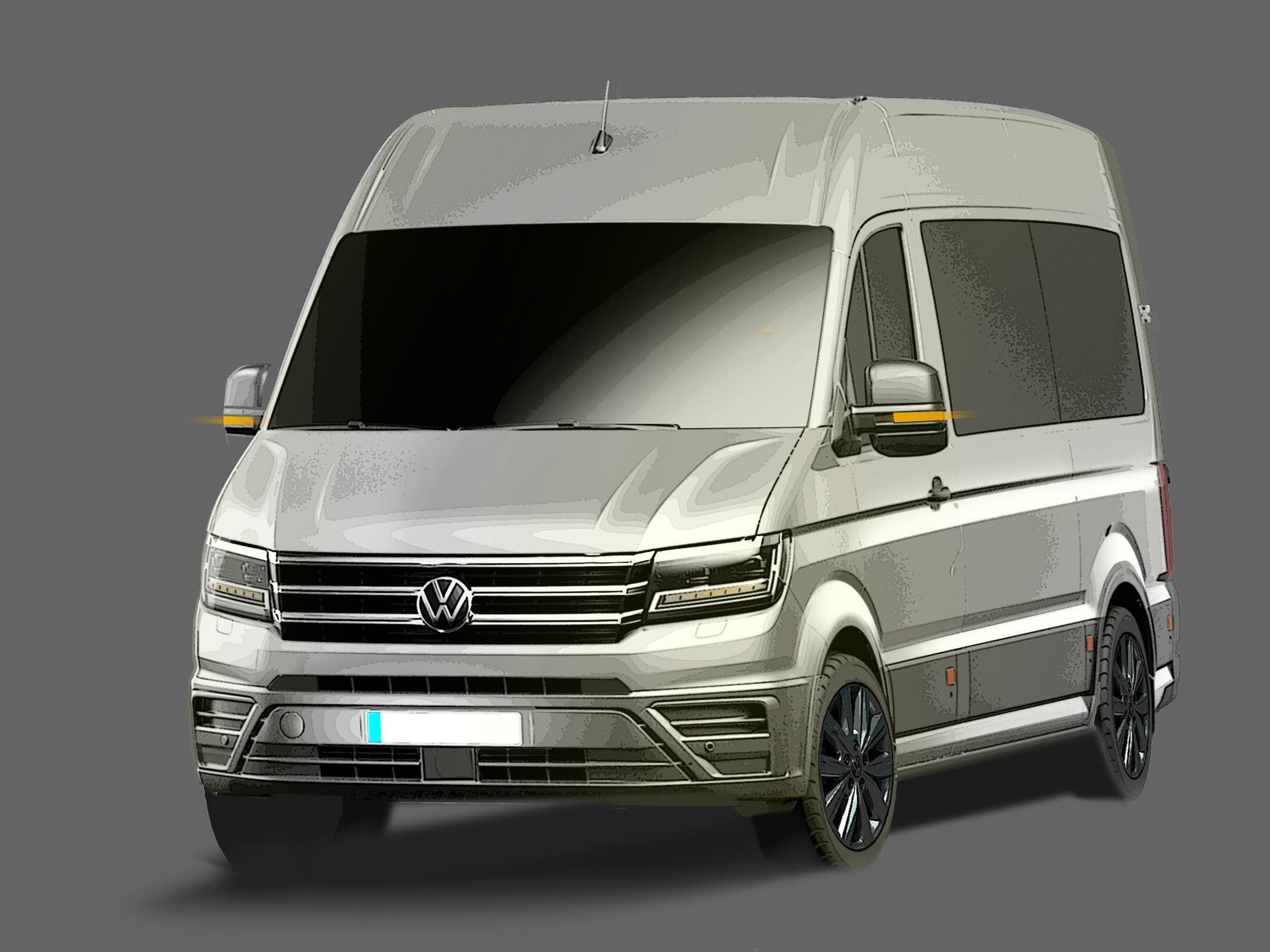 Volkswagen reveals first details of upcoming Crafter