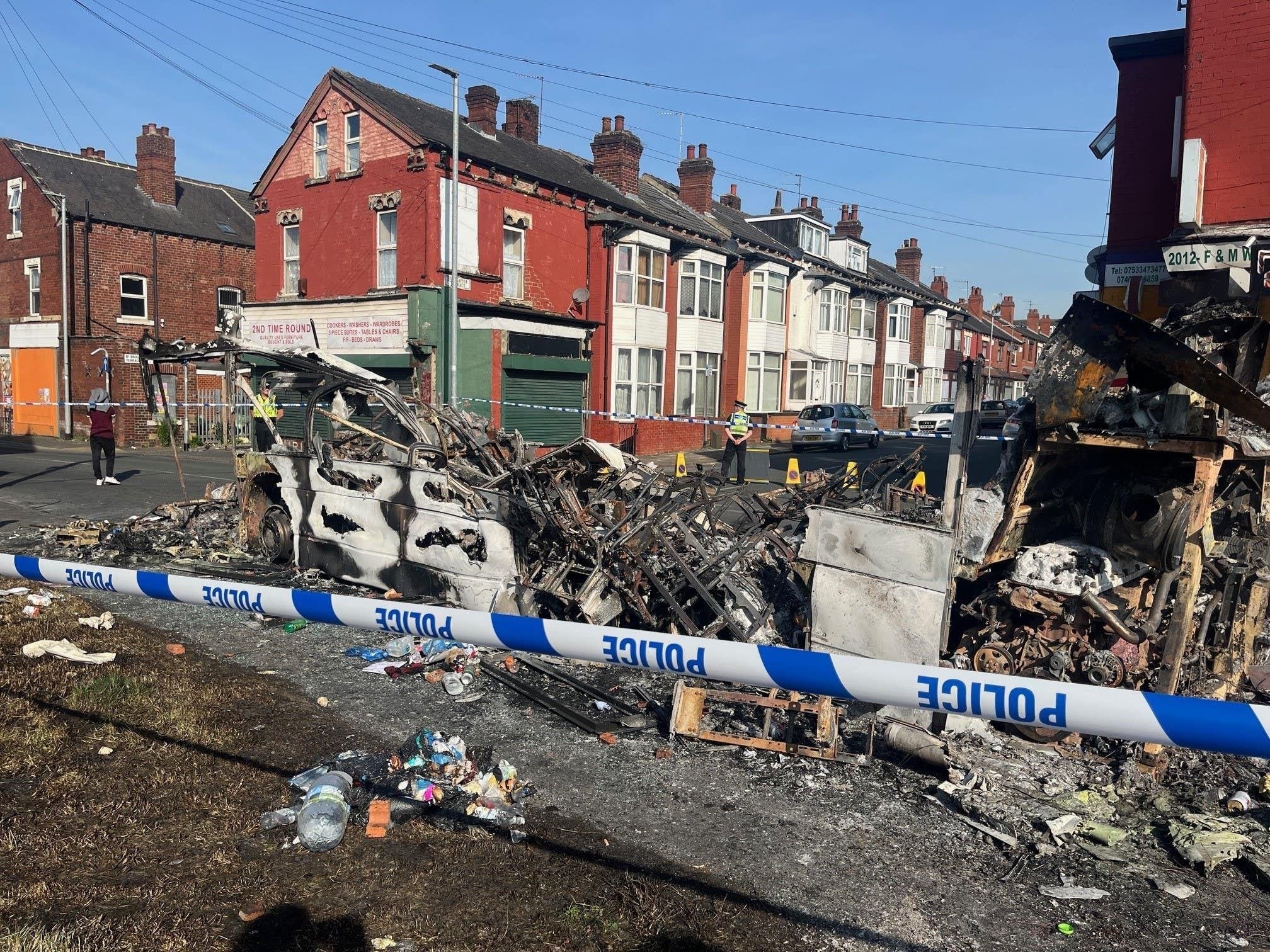 Man intends to deny arson and violent disorder after Harehills disturbances
