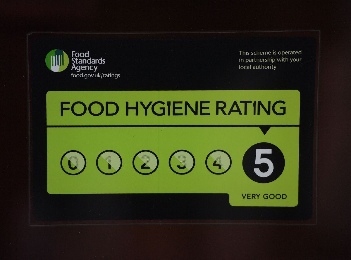 Food hygiene ratings dished out to 27 Black Country eating ...