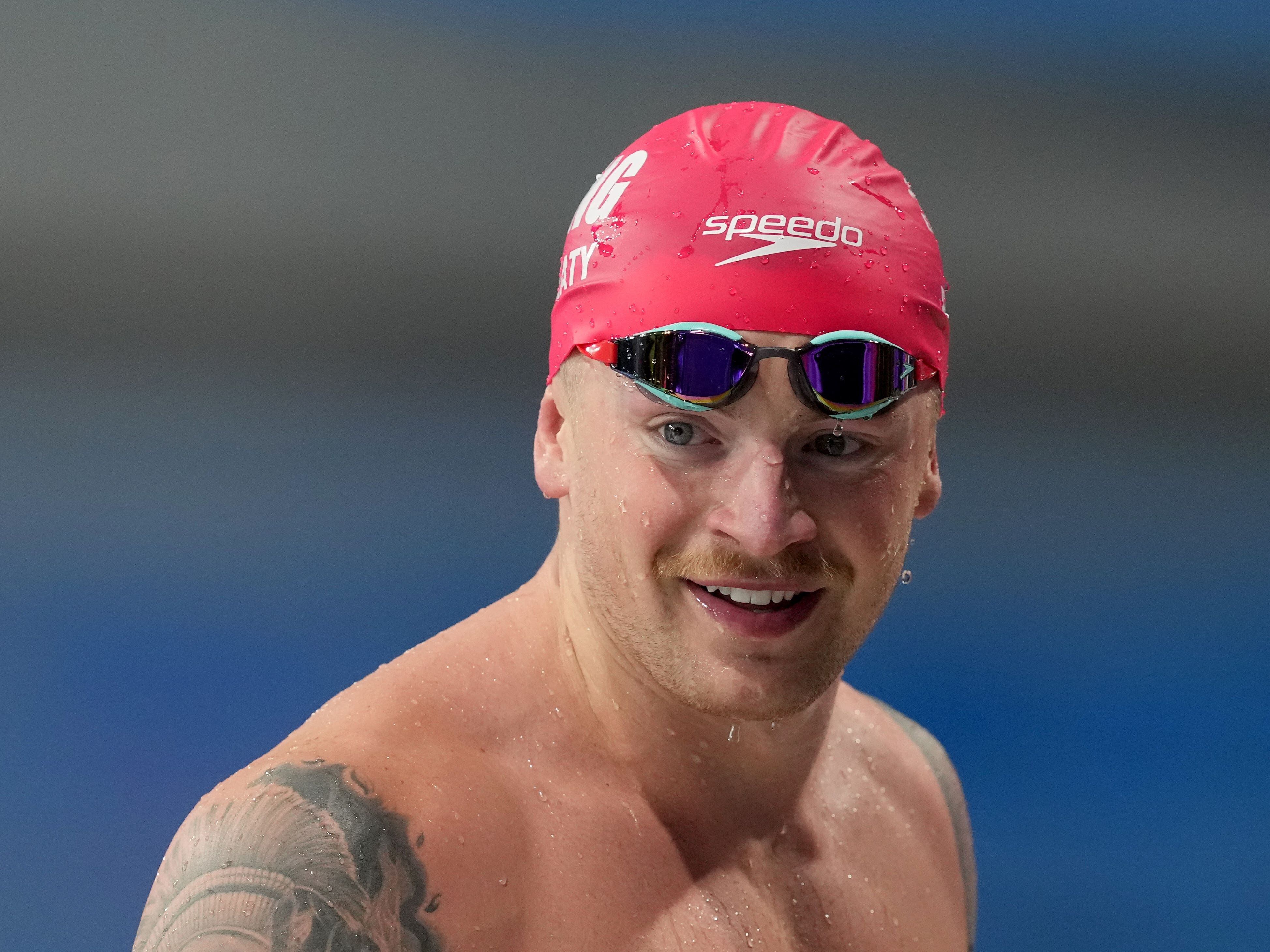 Adam Peaty lands podium place on his return to action in World Championships