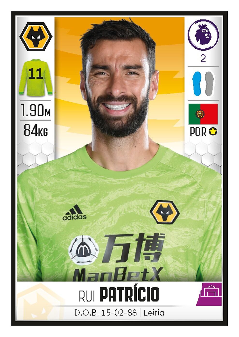 See how Wolves and Aston Villa players look in new Panini 