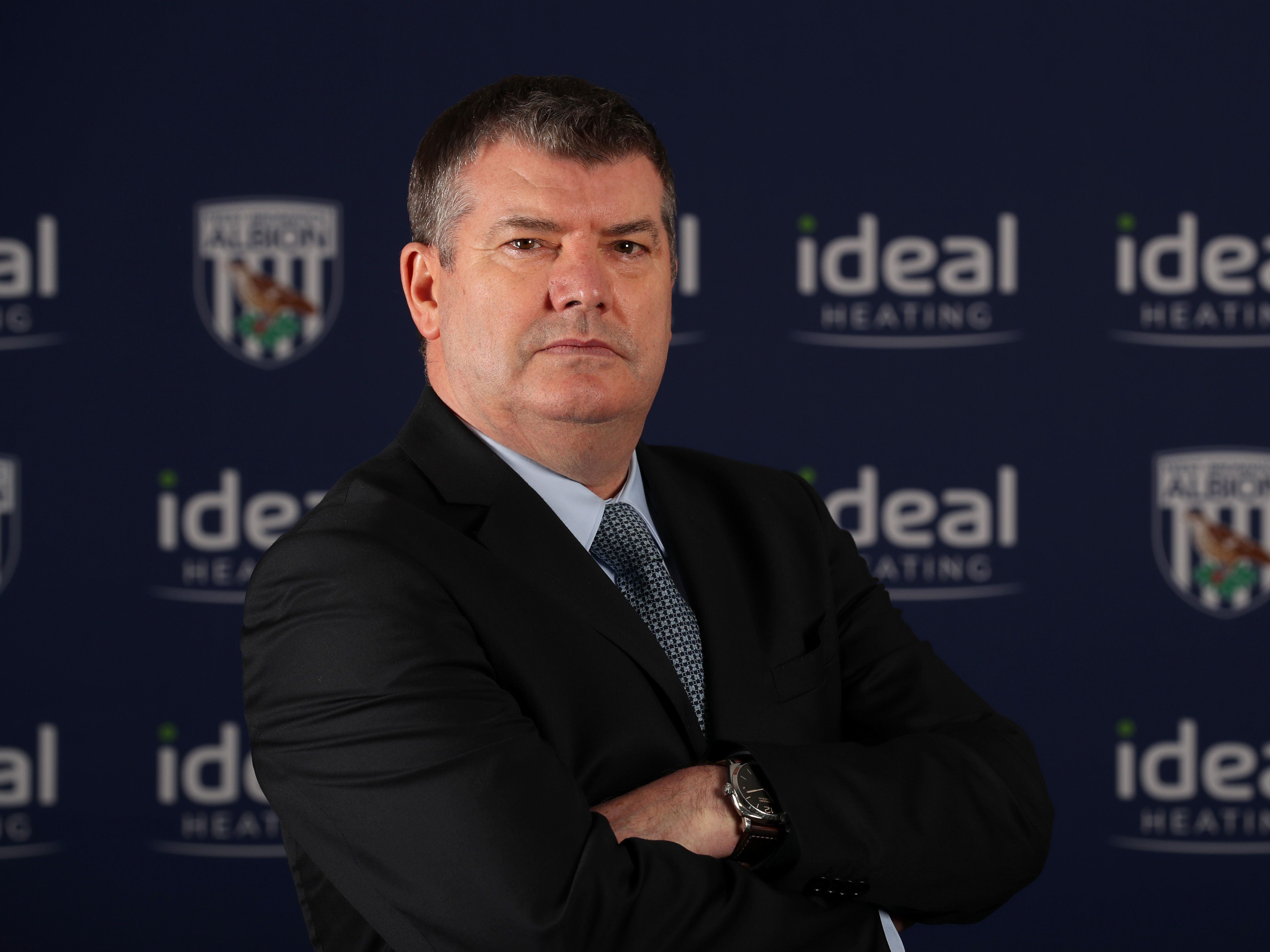 Ron Gourlay named new West Brom chief executive 