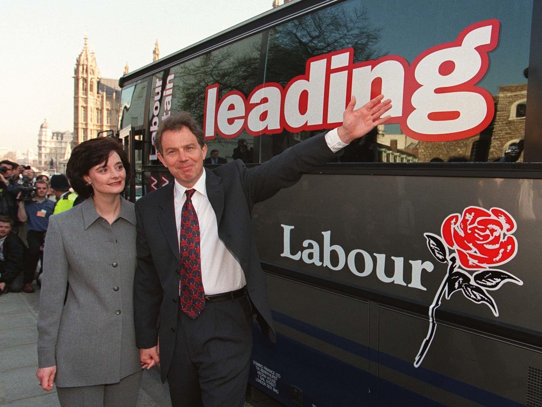 No 10 wanted a prime ministerial battle bus for Tony Blair, records show