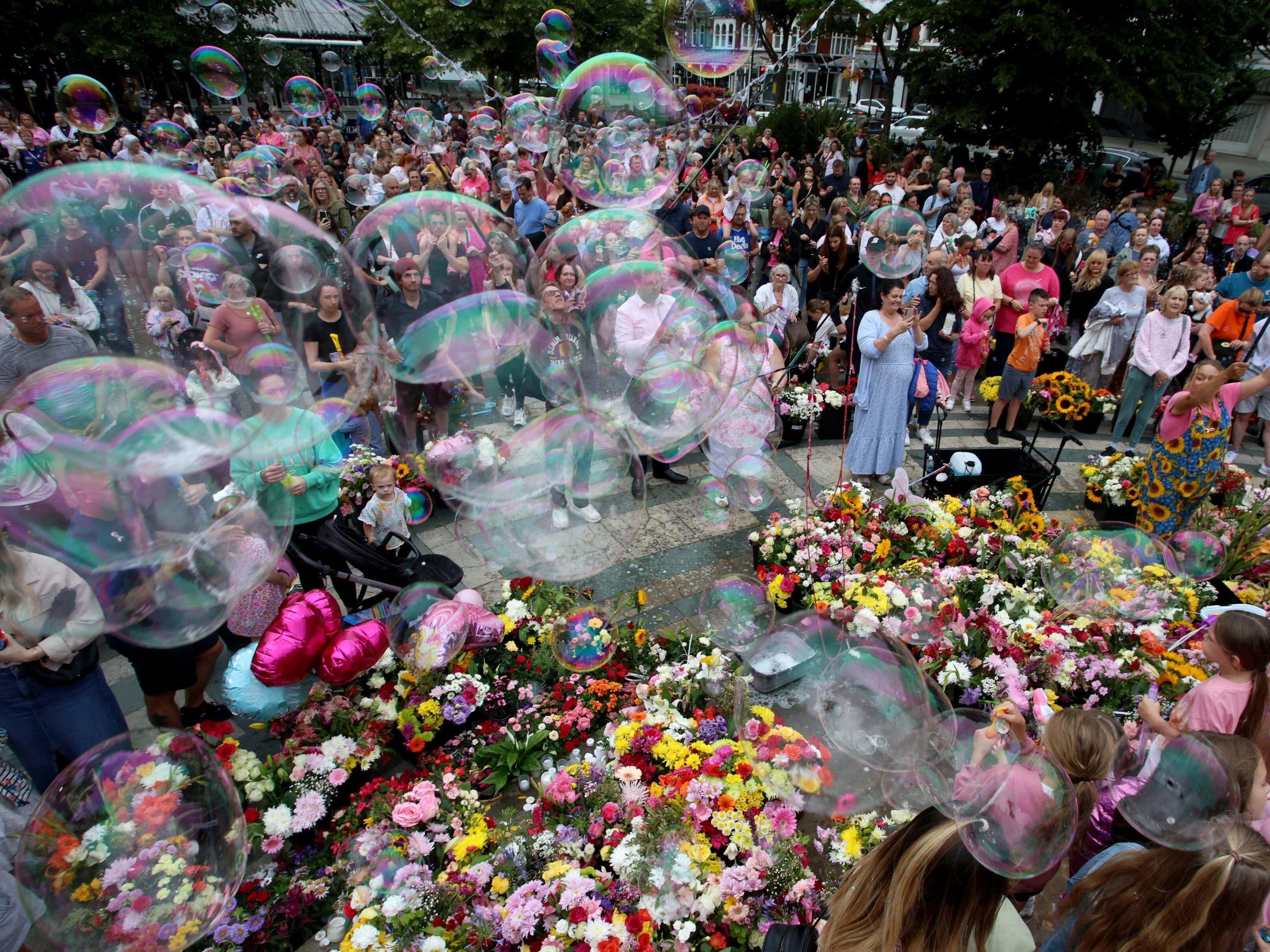 Hundreds attend peaceful Southport vigil for girls killed in stabbing