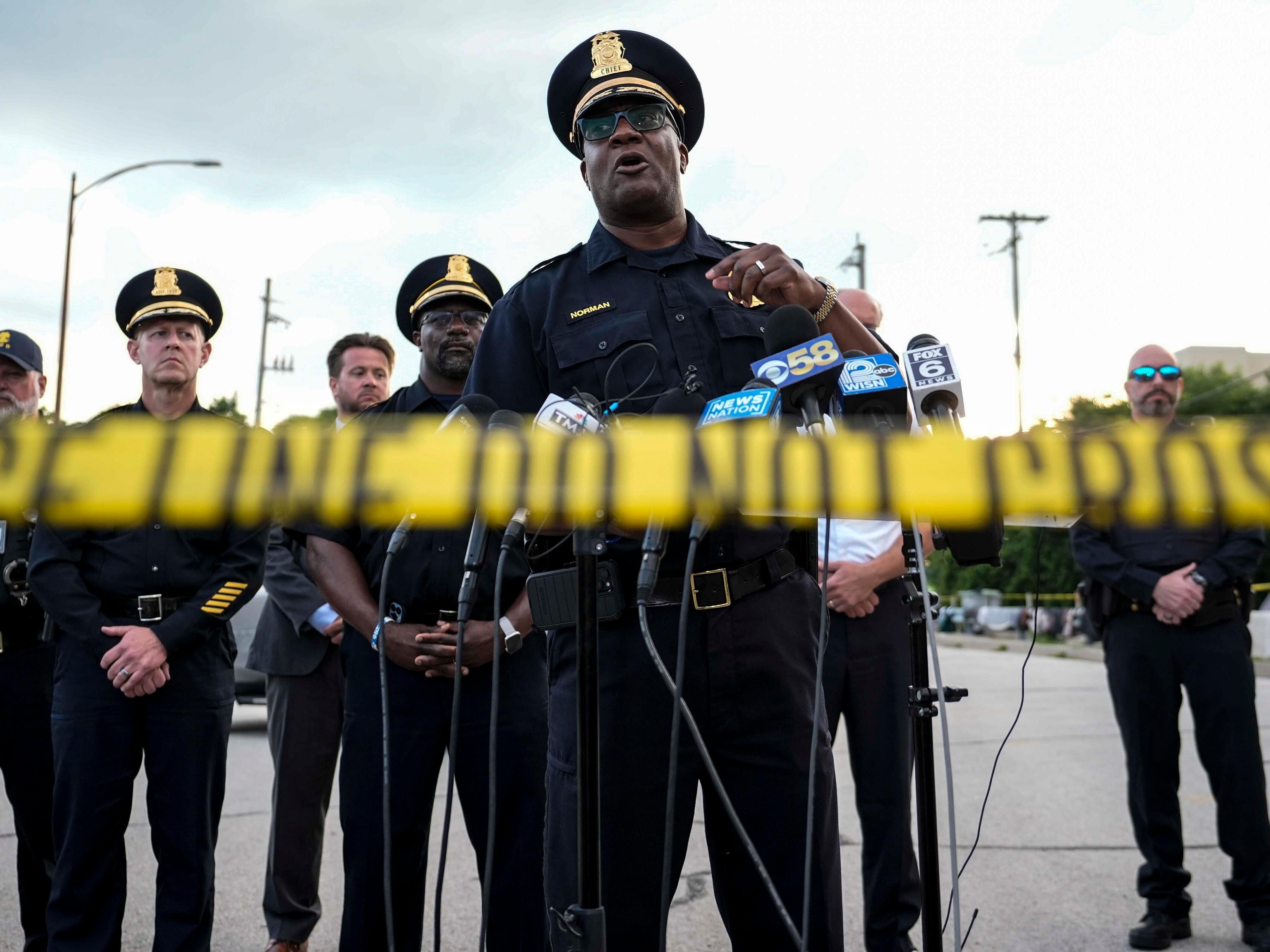 Interstate police shoot knife-wielding man near Republican convention