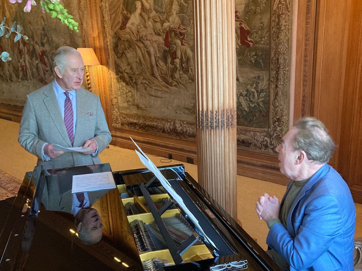 Lloyd Webber tells of ‘greatest honour’ of life as King makes him a ...