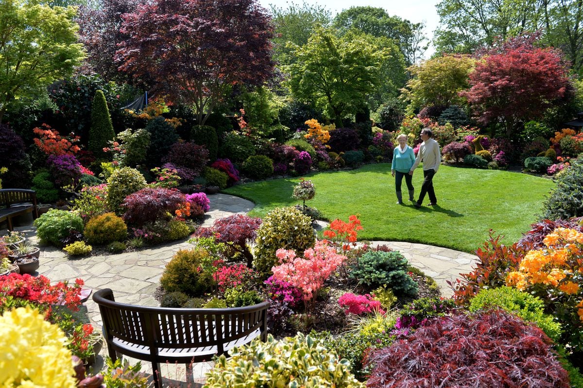 Colour, craft and 3,000 plants: The incredible Walsall garden open to ...