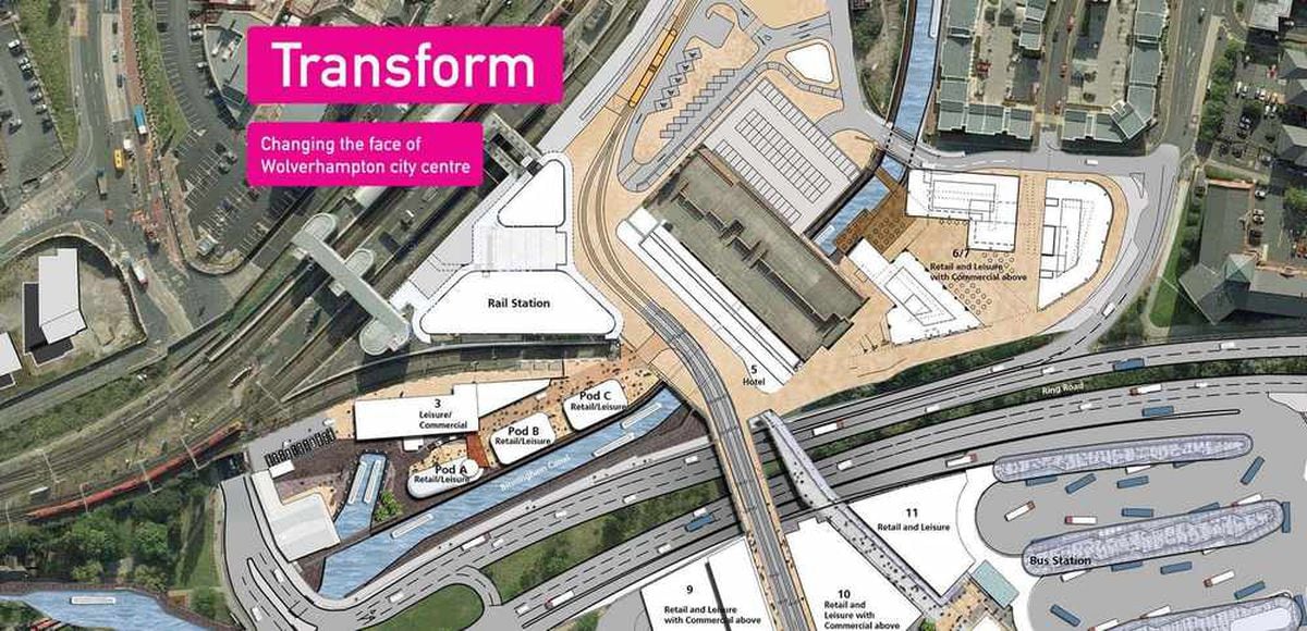 Wolverhampton Train Station Map First Glimpse Of New Wolverhampton Railway Station | Express & Star