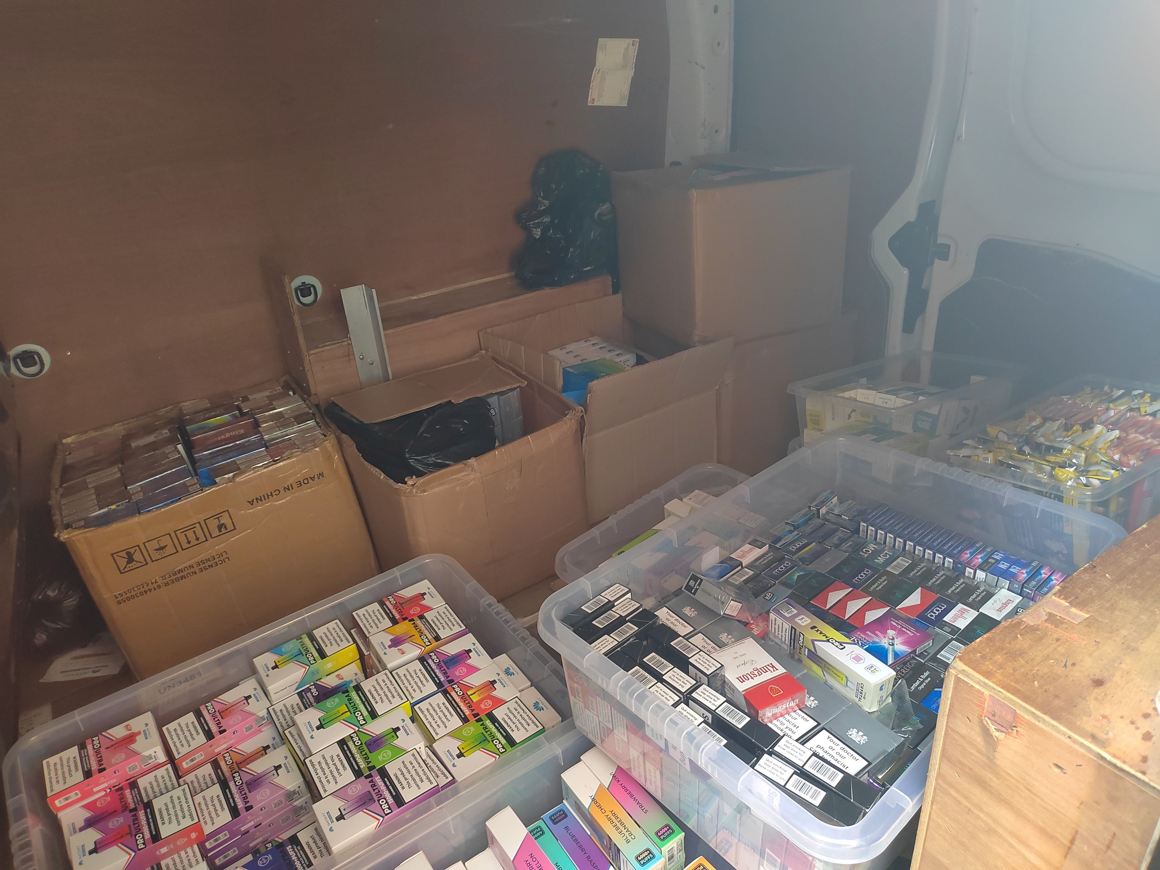 Halesowen shop ordered to close for three months for selling £58,000 worth of illegal cigarettes and vapes