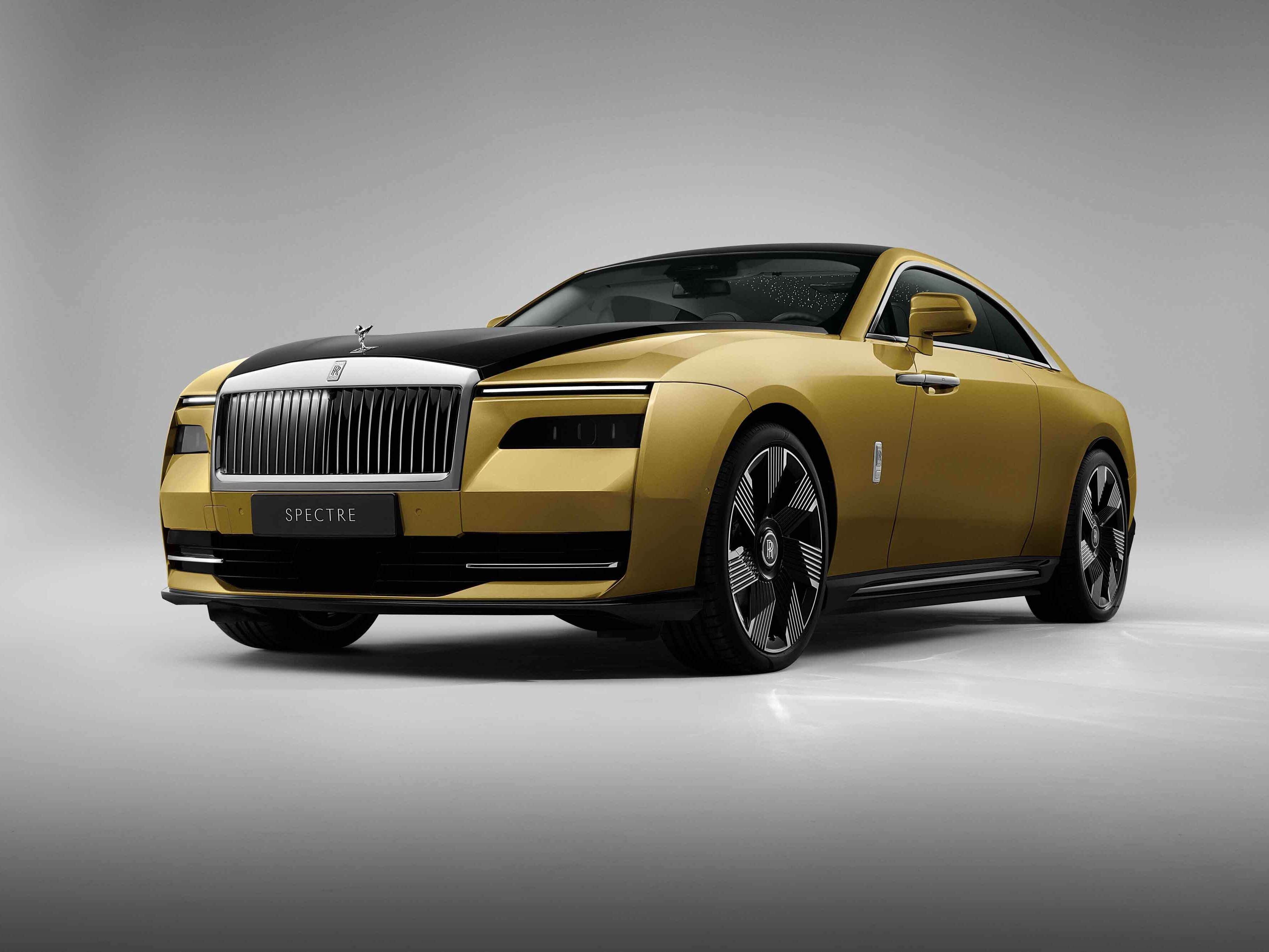 Rolls-Royce Spectre revealed as firm’s first electric car
