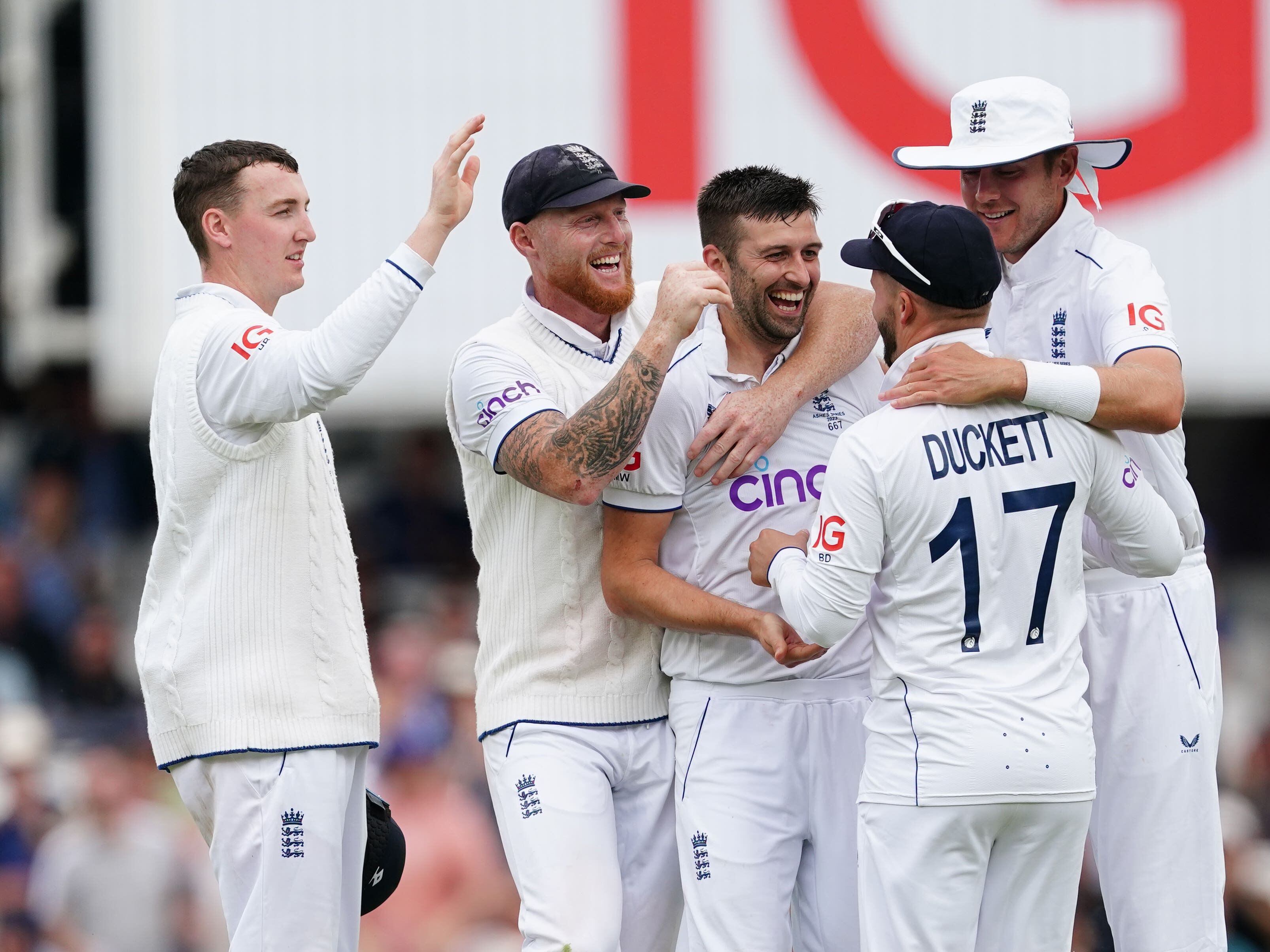 Ben Stokes says Mark Wood has ‘heart of a lion’ as England whitewash West Indies