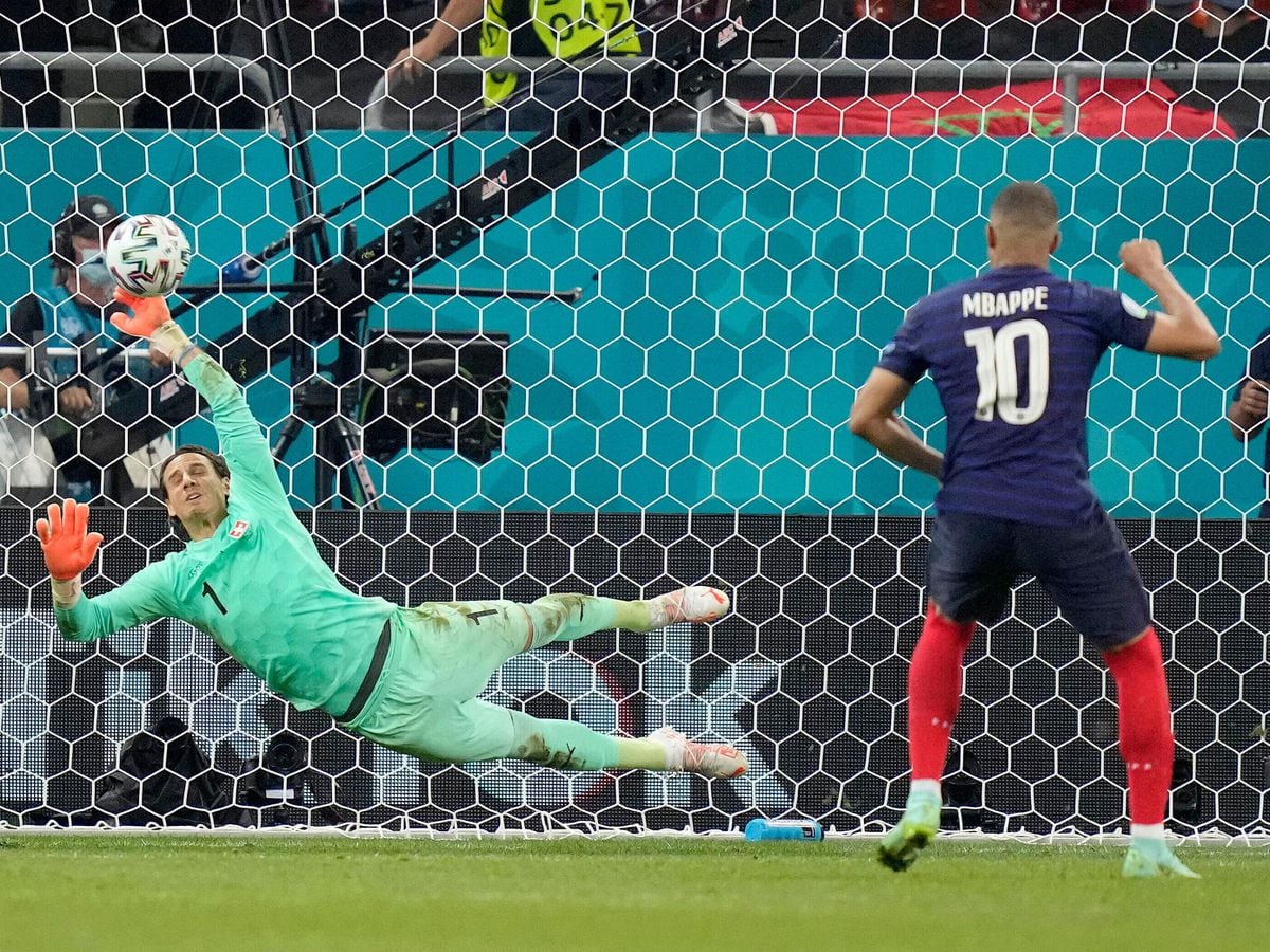 France out of Euro 2020 as Kylian Mbappe misses in shoot-out loss to