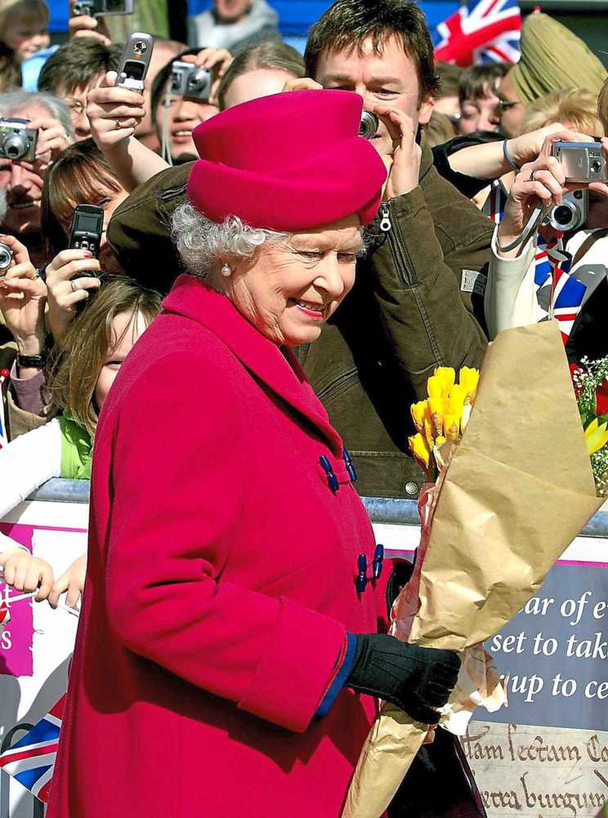 queen visits stafford