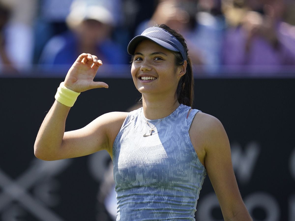 Emma Raducanu eases to impressive win over Sloane Stephens in Eastbourne