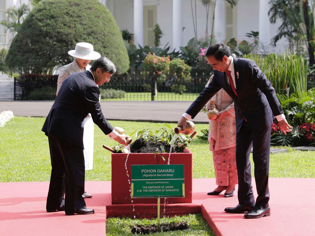 Japanese Emperor Meets Indonesian Leader On Third Day Of Official Visit ...