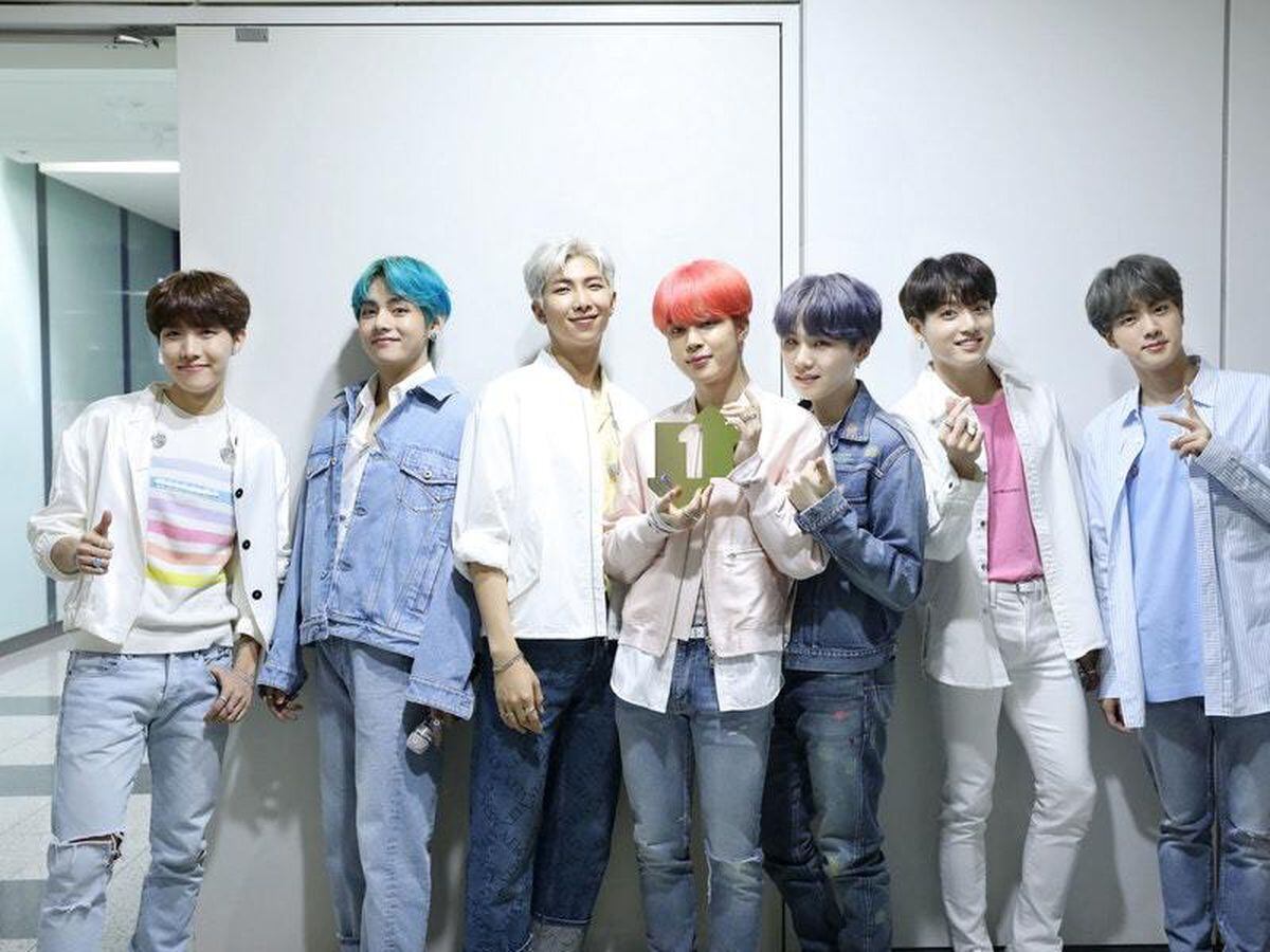 K Pop Band Bts Become First Korean Act To Top Uk Charts Express And Star