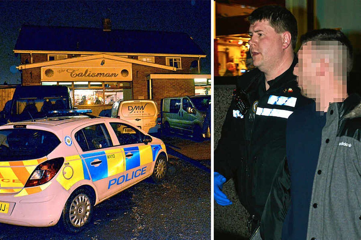 Watch Four Arrested In Huge Drugs Raid On Wolverhamptons Talisman Pub