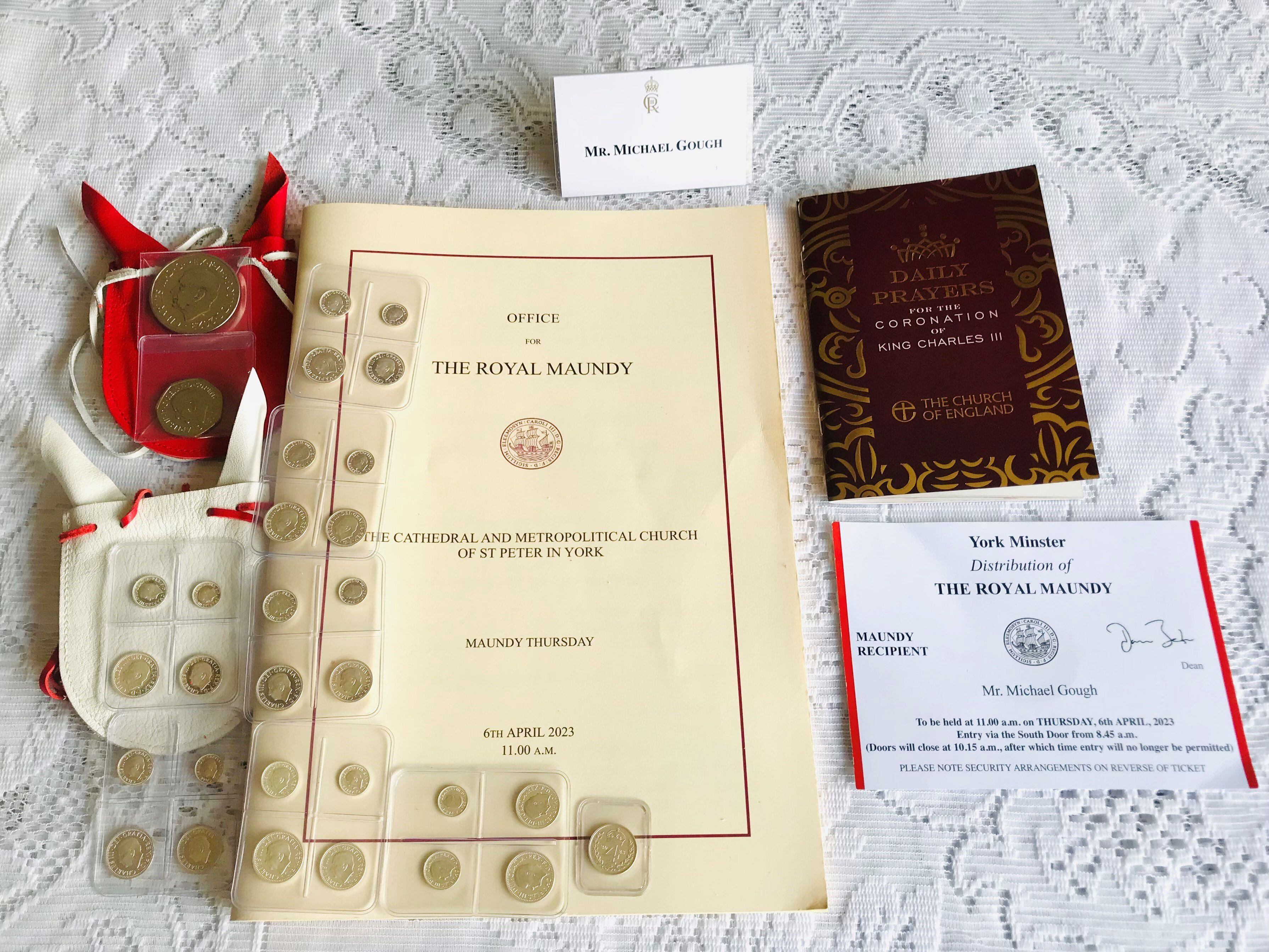 Churchwarden honoured to receive royal Maundy Money gift