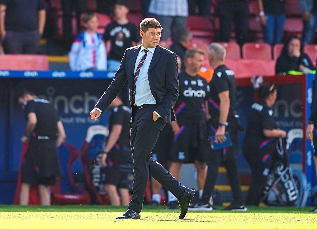 Under Fire Aston Villa Boss Steven Gerrard Calls For Aggression ...