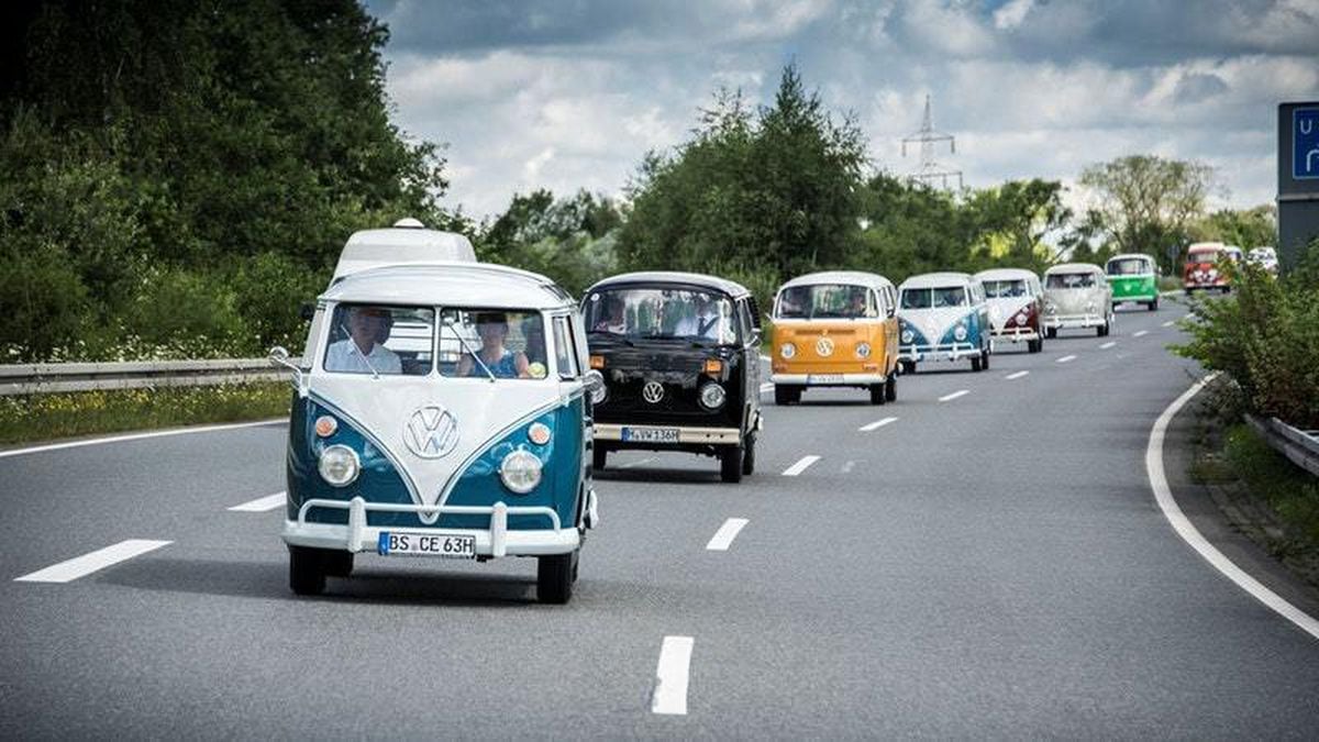 Massive VW Camper festival takes over German town | Express & Star