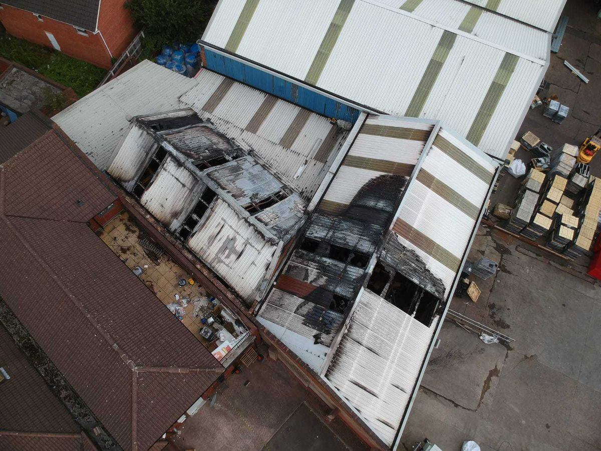 40 firefighters tackle Wednesbury factory fire | Express & Star