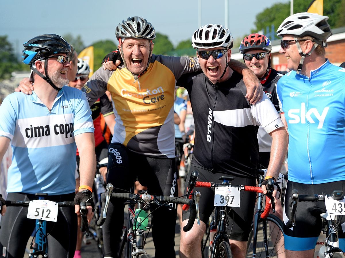Round the Wrekin: Hundreds take part in popular cycle ride | Express & Star
