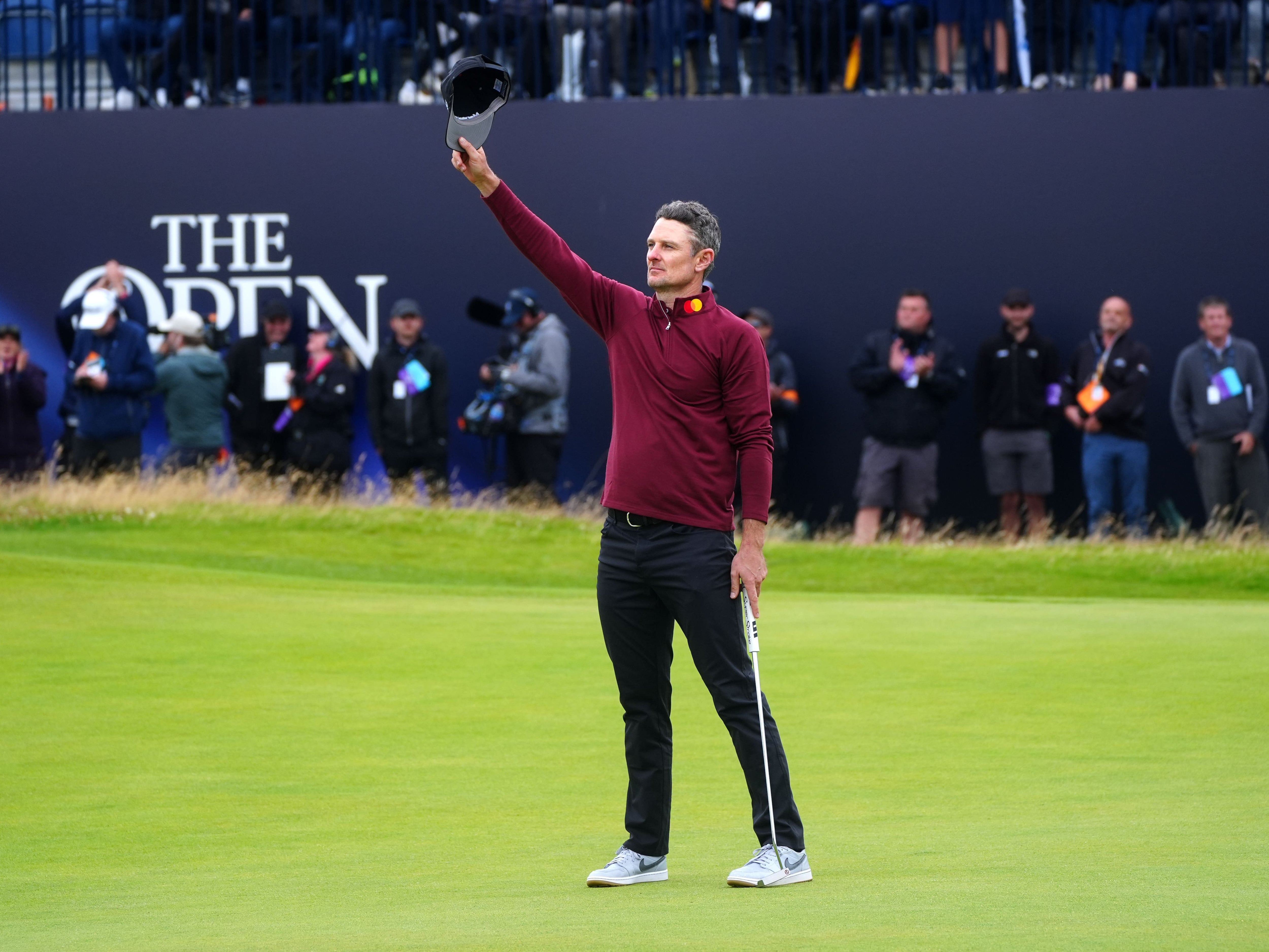 Mixed emotions as Justin Rose secures share of second at the Open