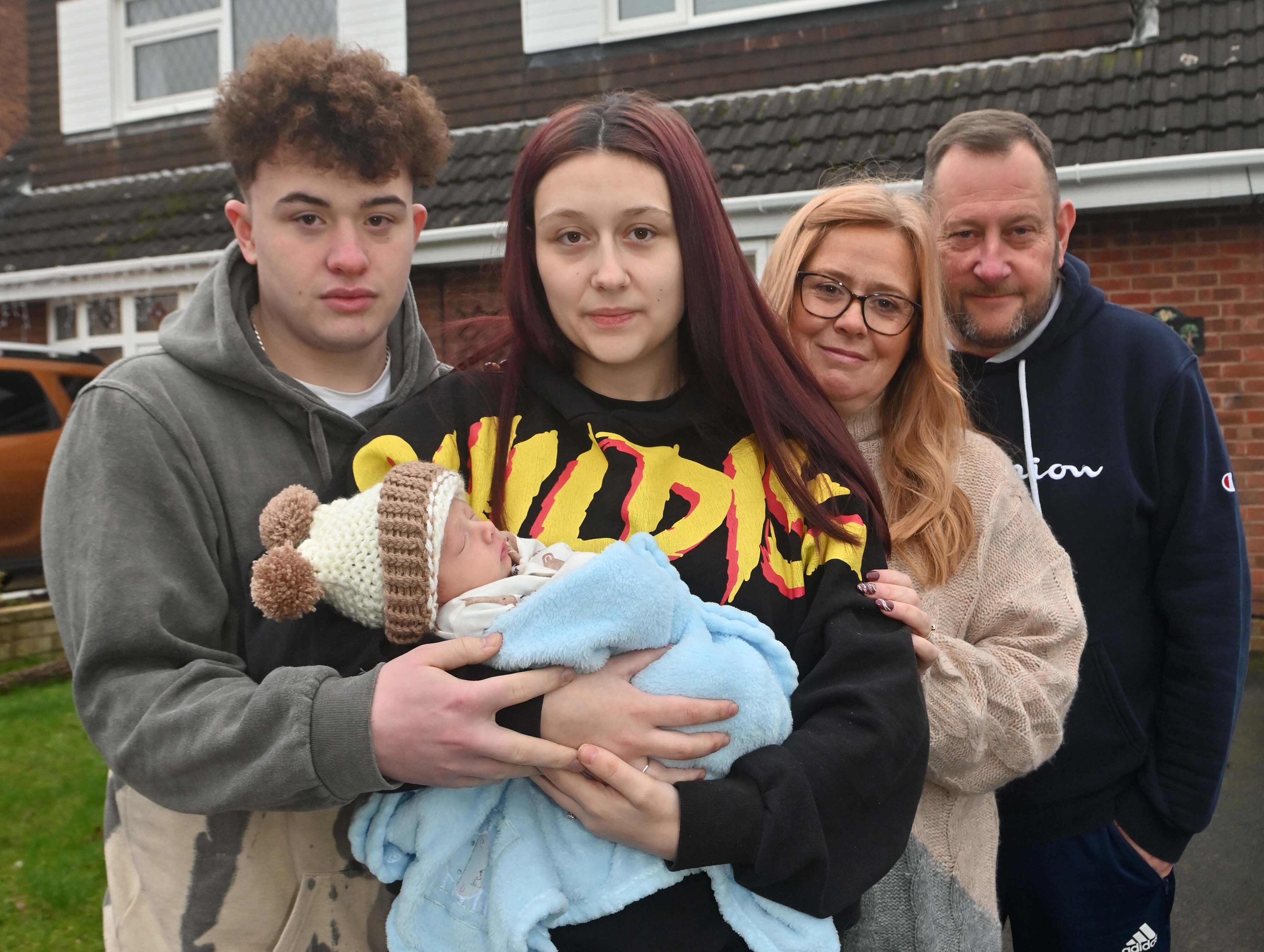 Kingswinford couple who had baby boy on Christmas Day without a home since April