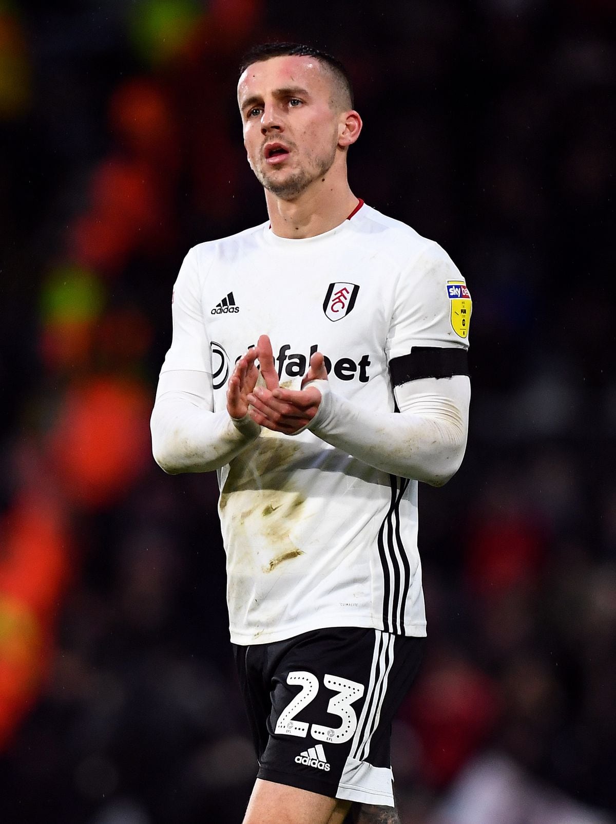 Griffin Park, London. 2nd March 2019. Eberechi Eze of Queens Park