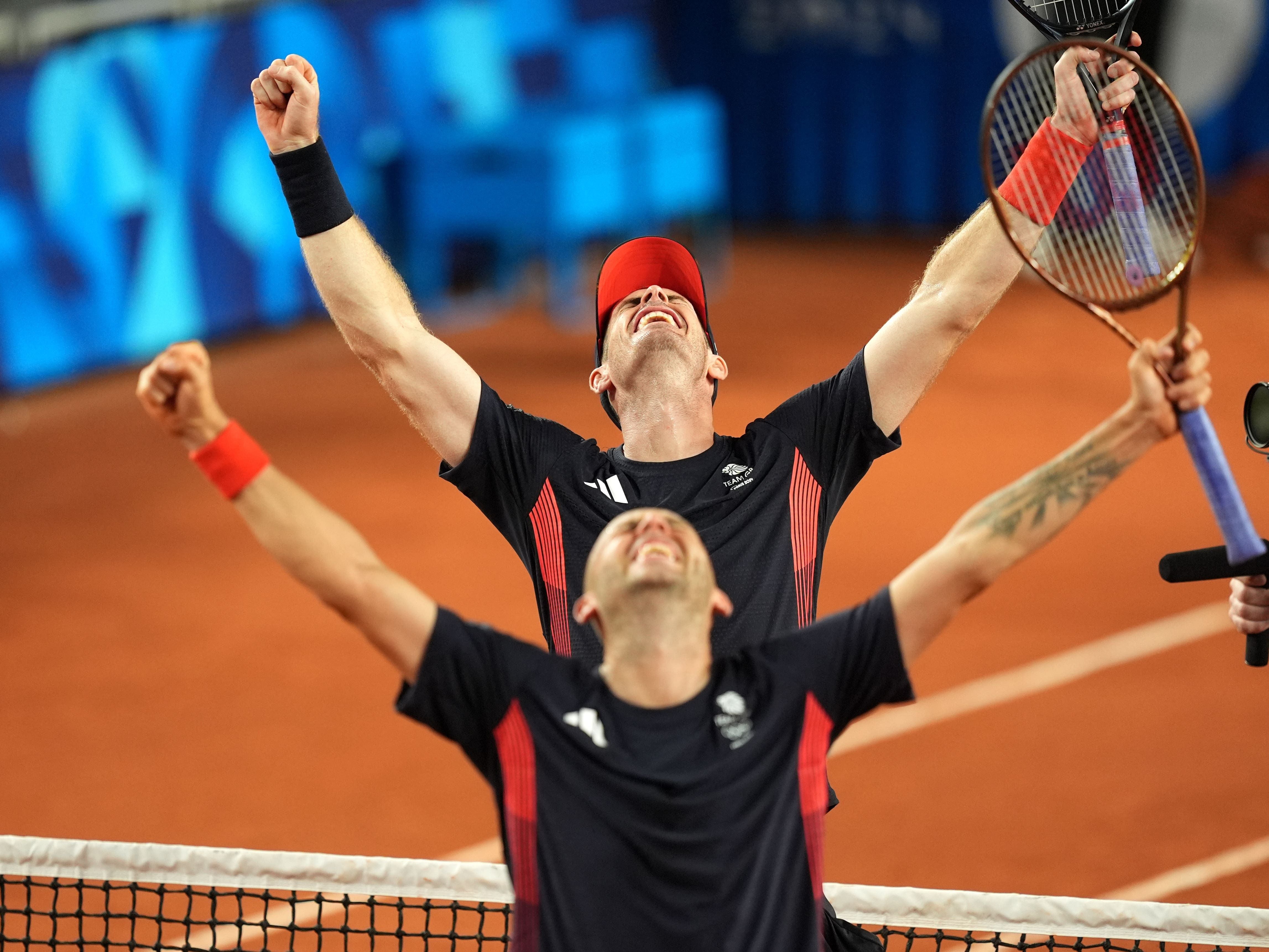 Andy Murray and Dan Evans perform another astonishing great escape in Paris