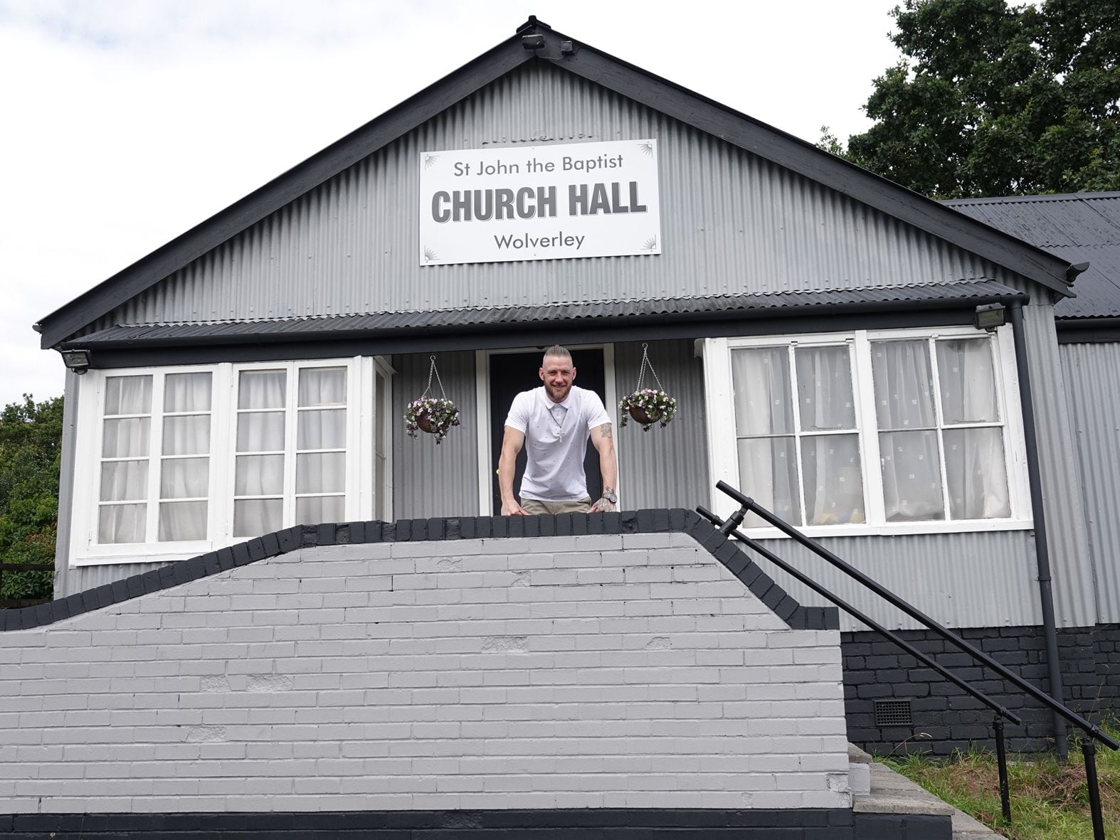 Selfless work by church members help revive village hall